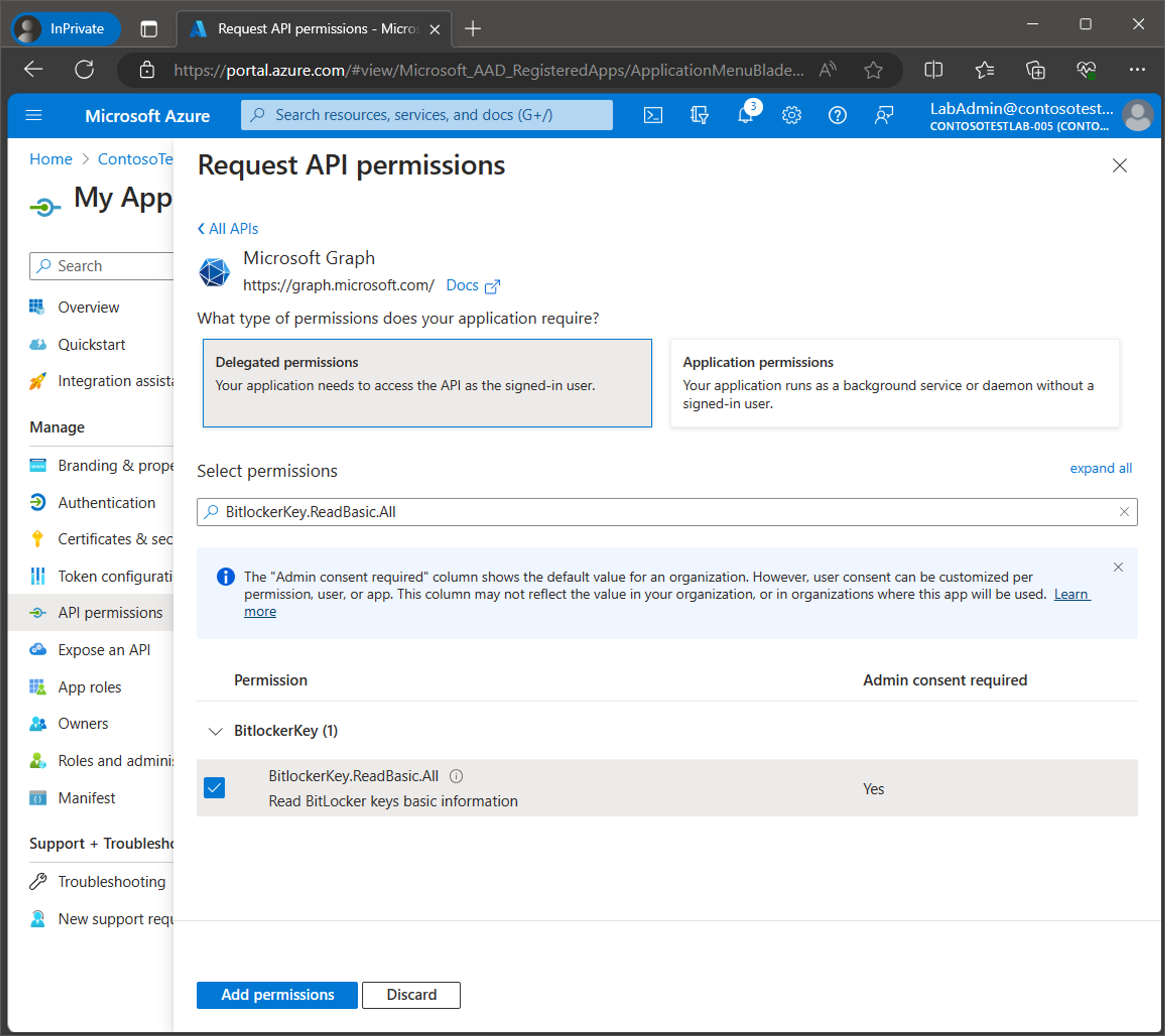 Connecting MPA Tools to Azure Tenant screenshot 38