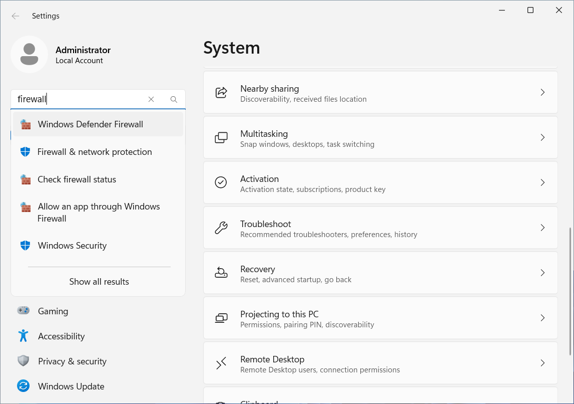 Enable the WMI Firewall Rules for Client Accessibility in MPA Tools screenshot 2