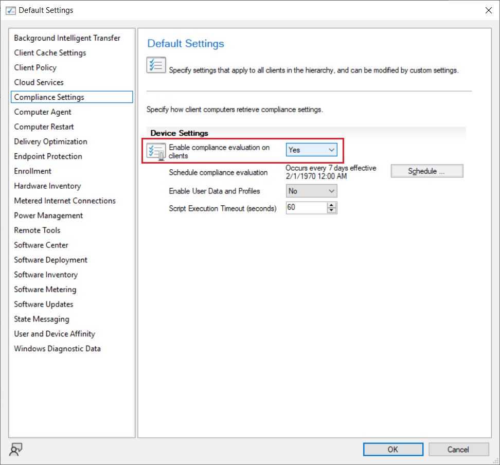 Deploy a SCCM Configuration Baseline screenshot 1