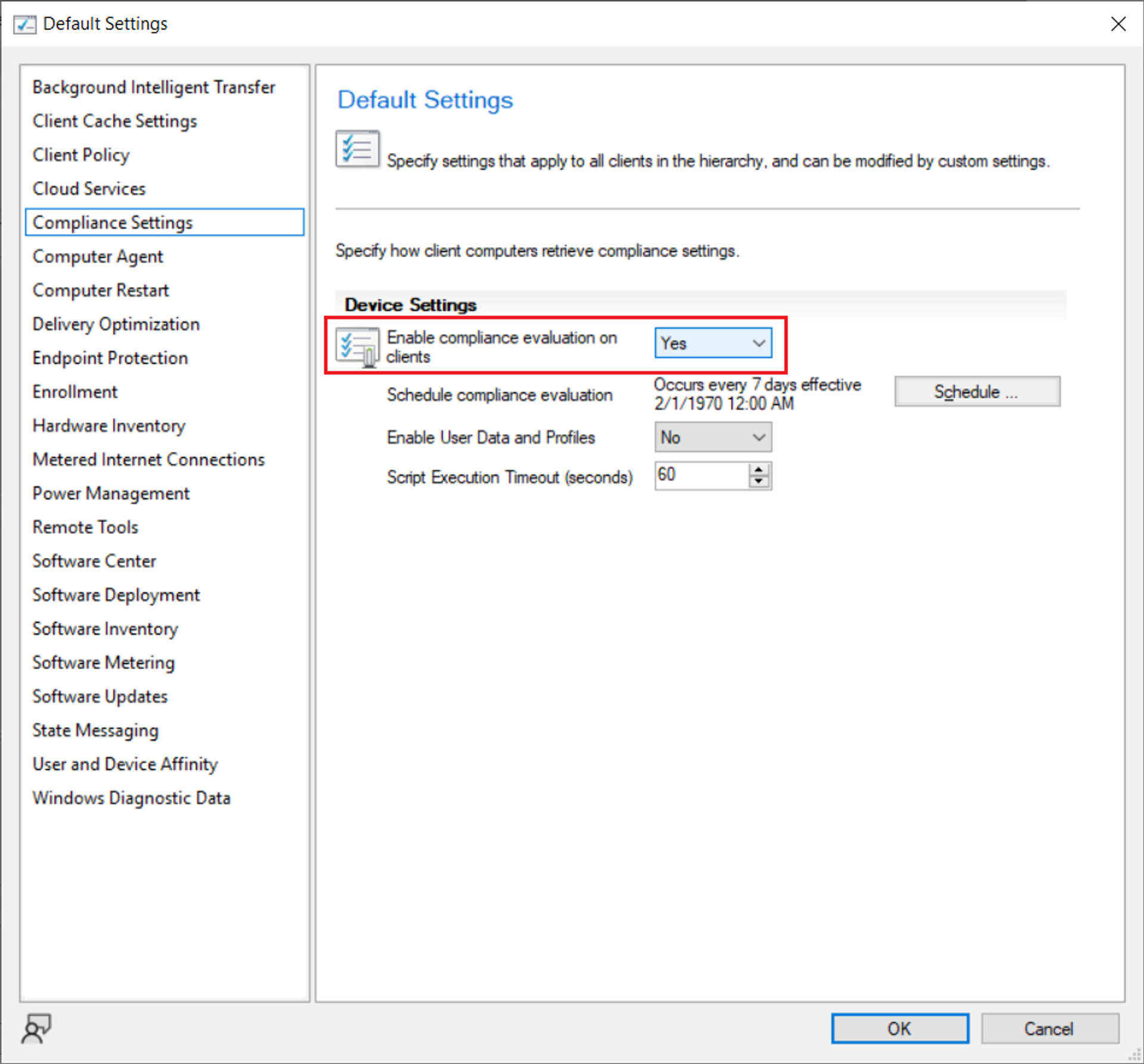 Deploy a SCCM Configuration Baseline