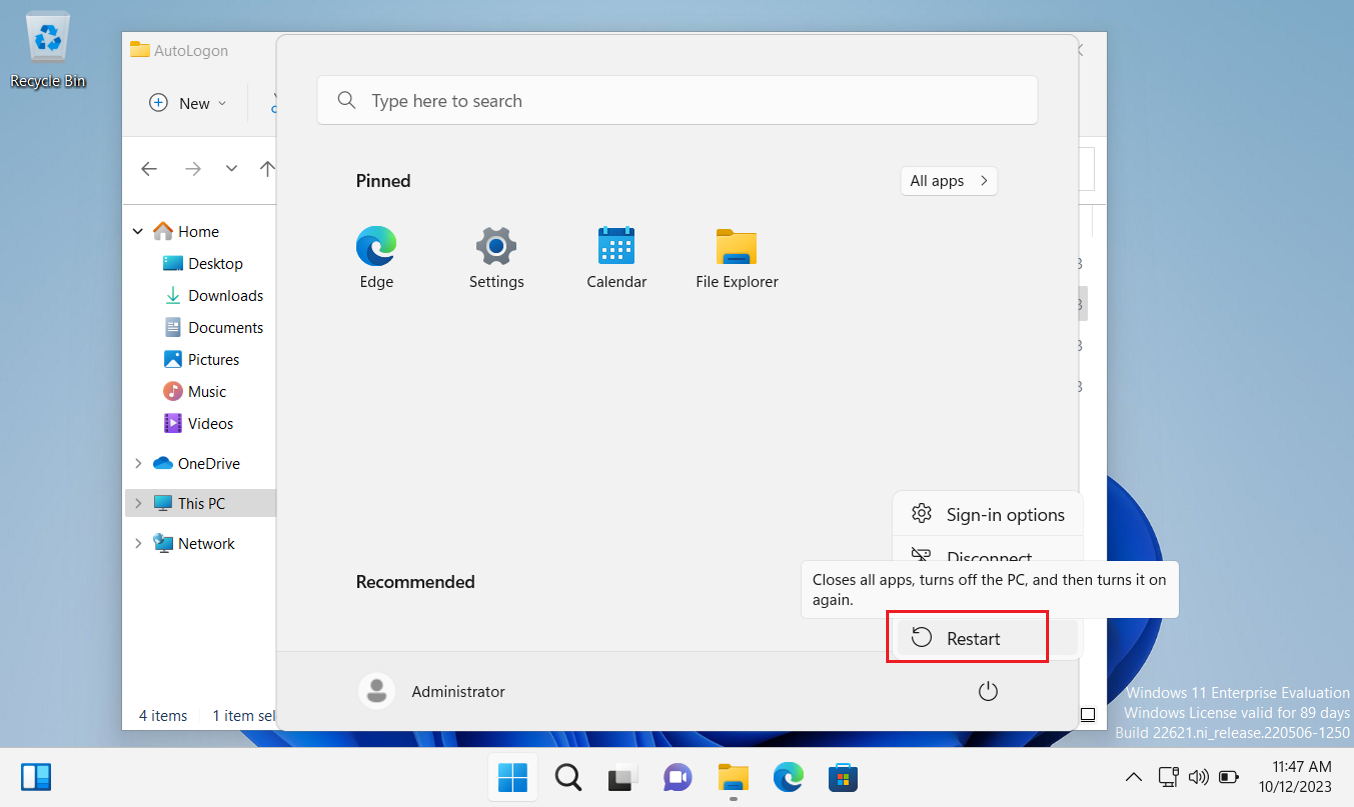 Set up Windows Kiosk Mode with the MDM Bridge screenshot 15