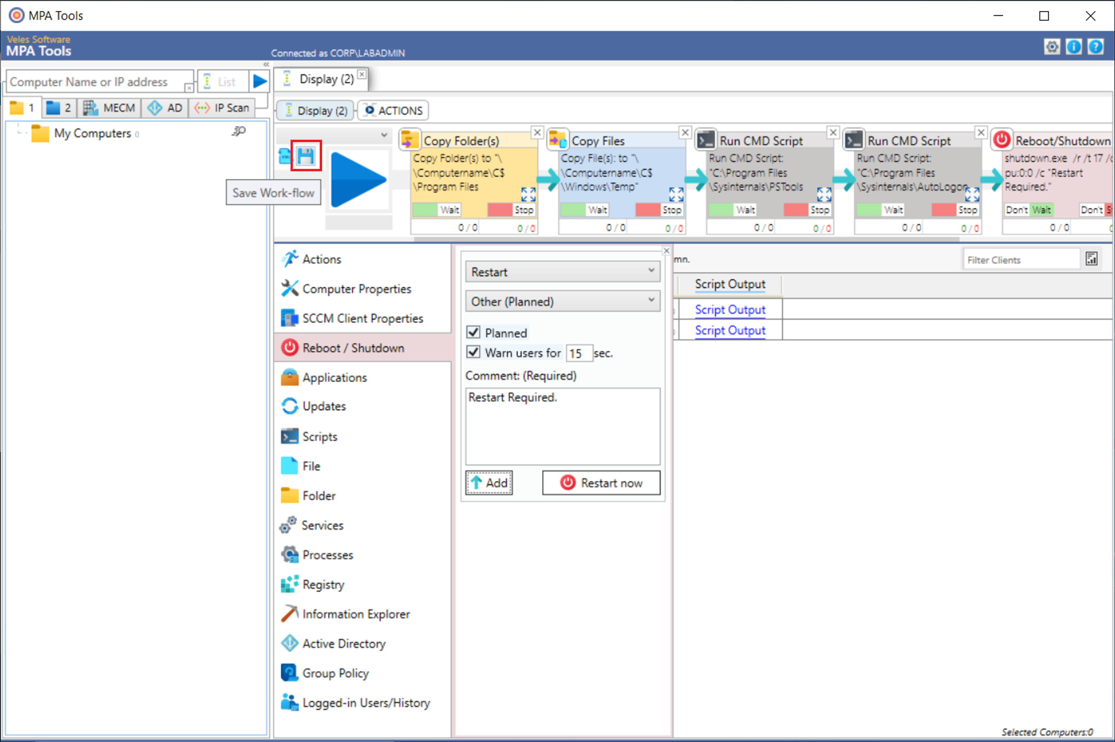 Deploy Kiosk mode and Autologon with MPA Tools screenshot 15