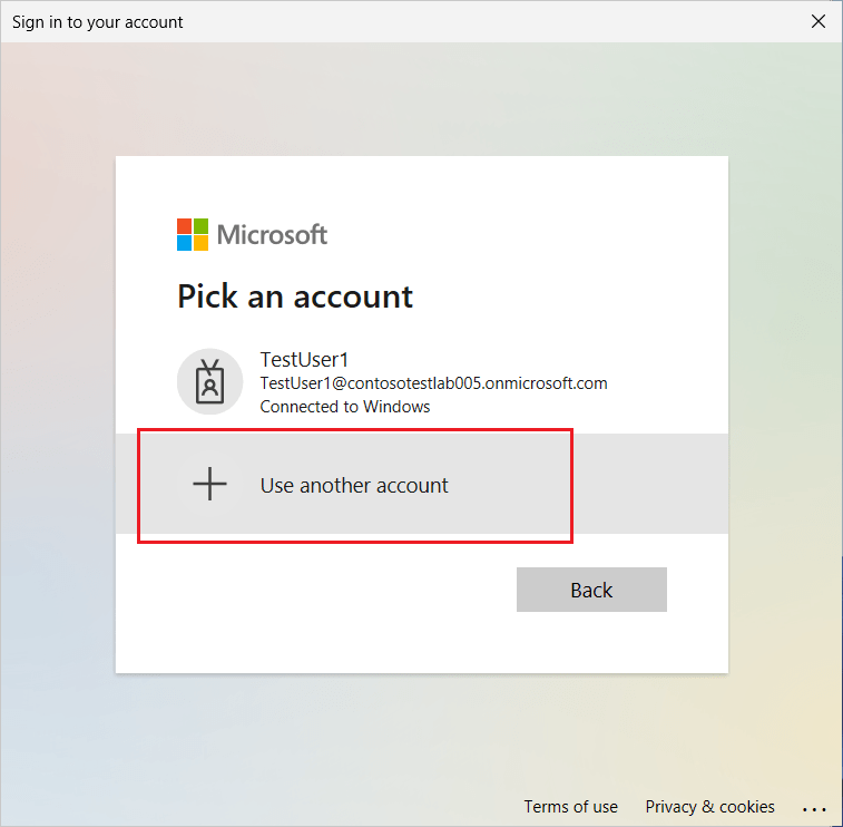 Connecting MPA Tools to Azure Tenant screenshot 3