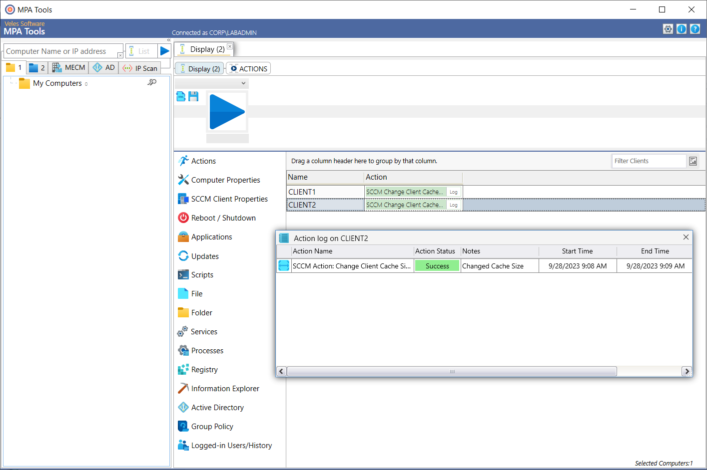 SCCM Client Cache Size screenshot 16