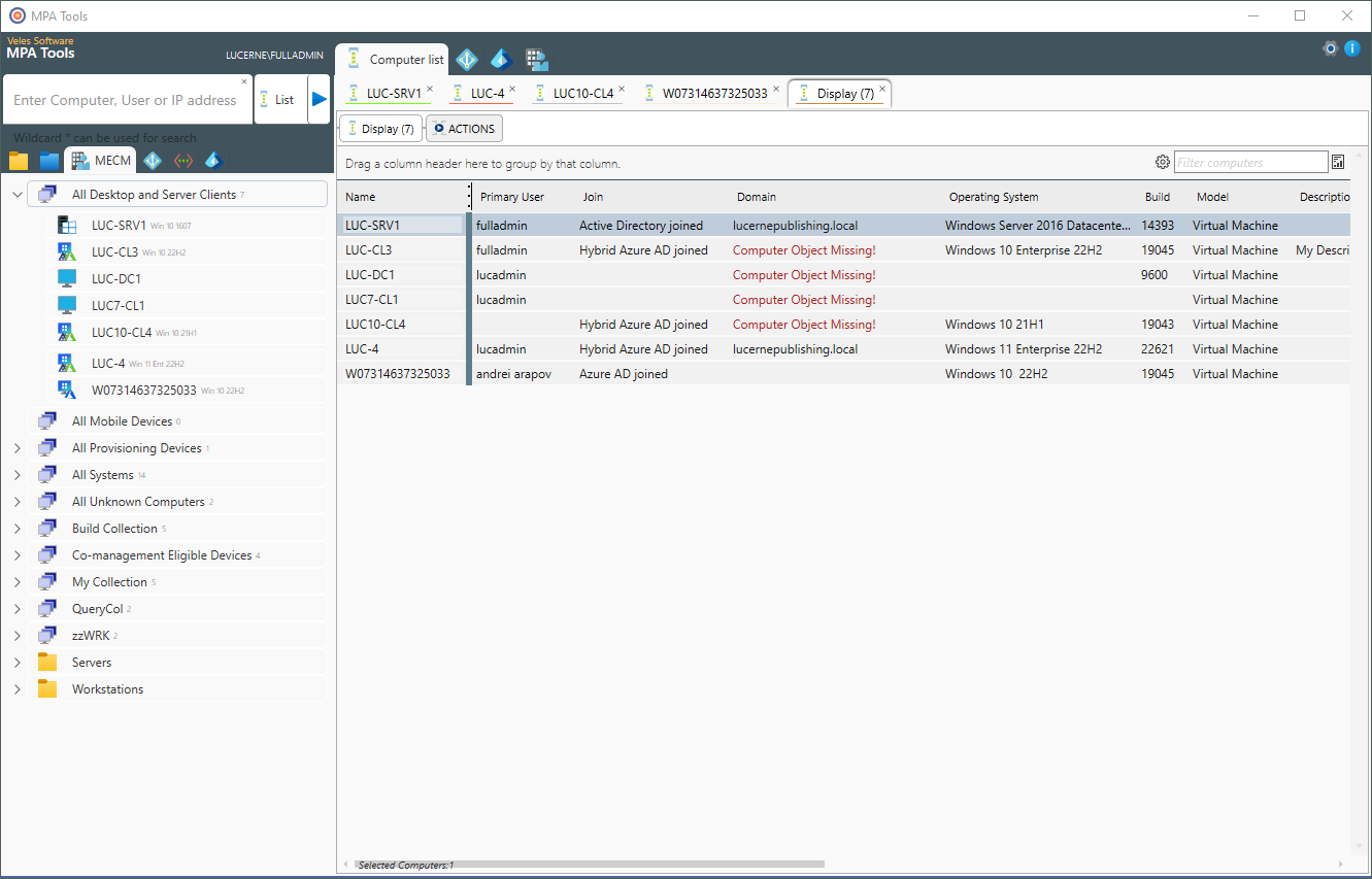 IT administrator visual from the production MPA Tools page