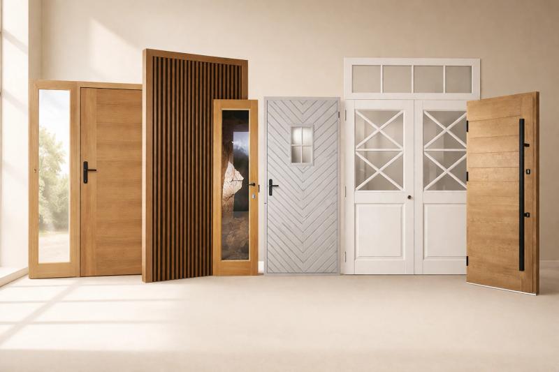 Drzwi fryzowo-płycinowe