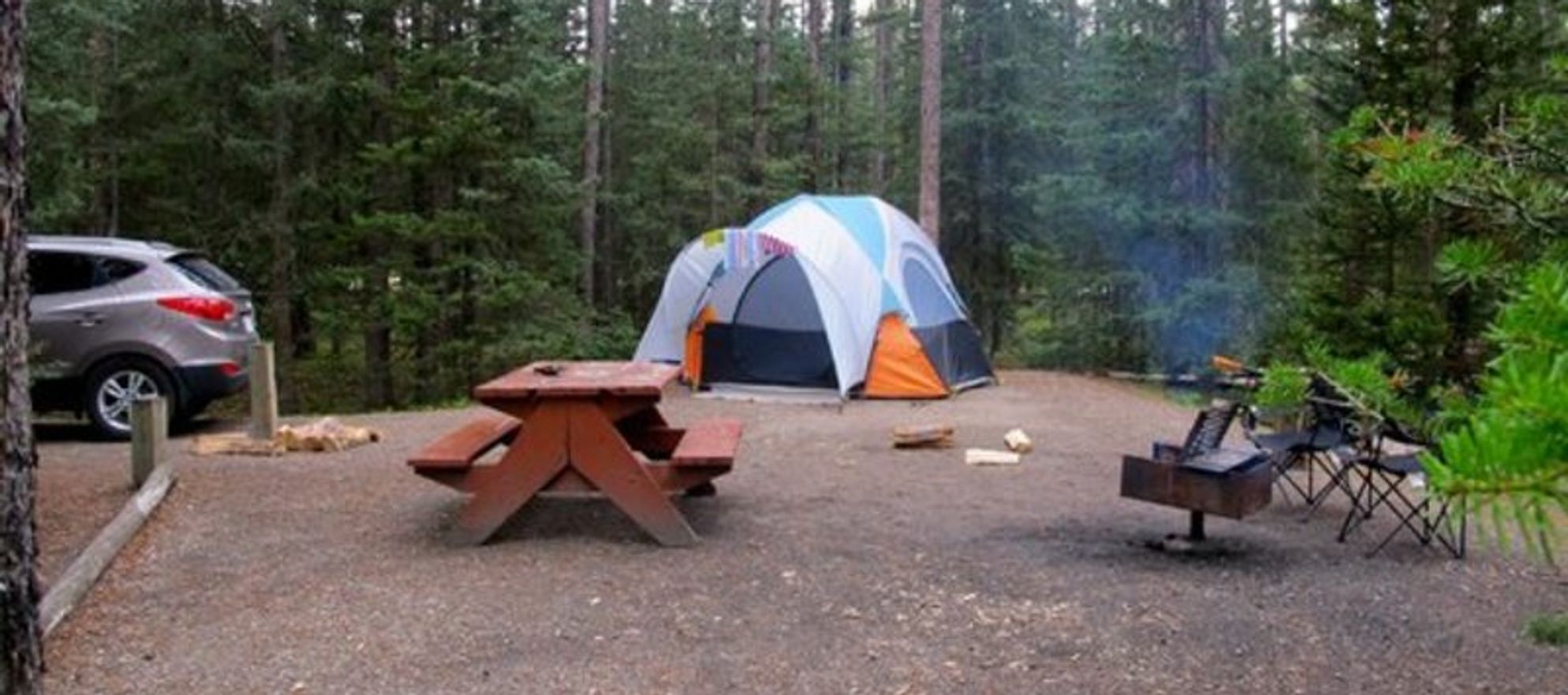 Lake Louise Campground - Tent