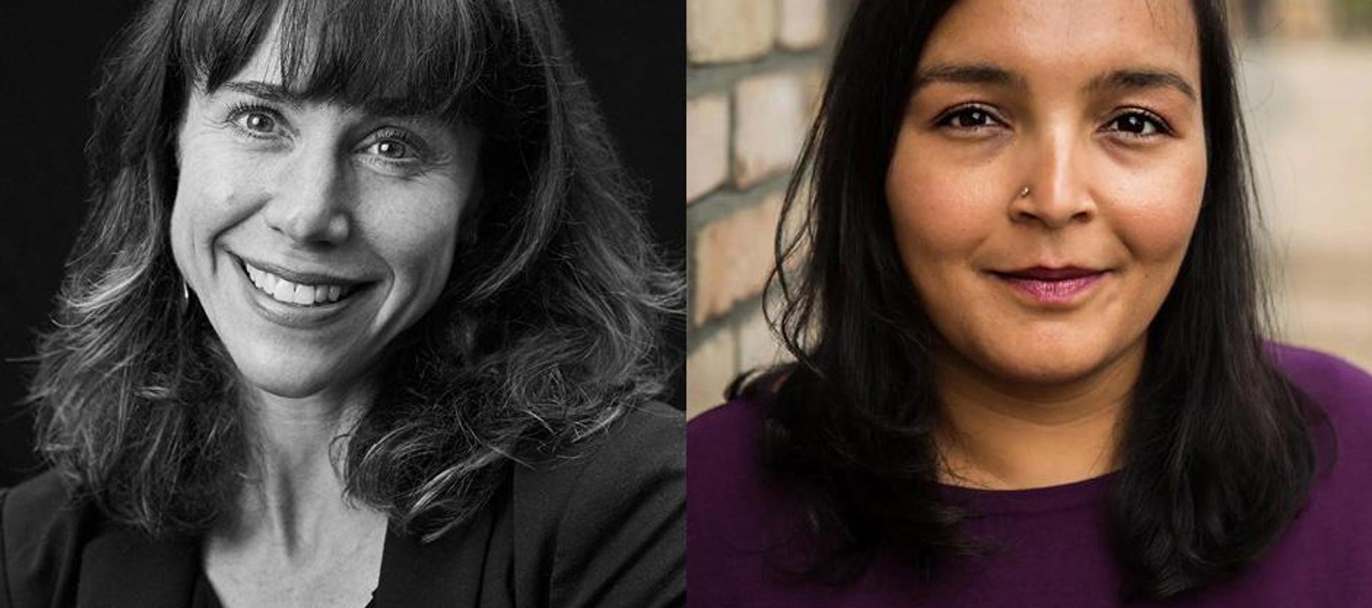 Suzanne Zelazo (left) photo courtesy the Artist, Sharanpal Ruprai (right) photo by David Kenney.