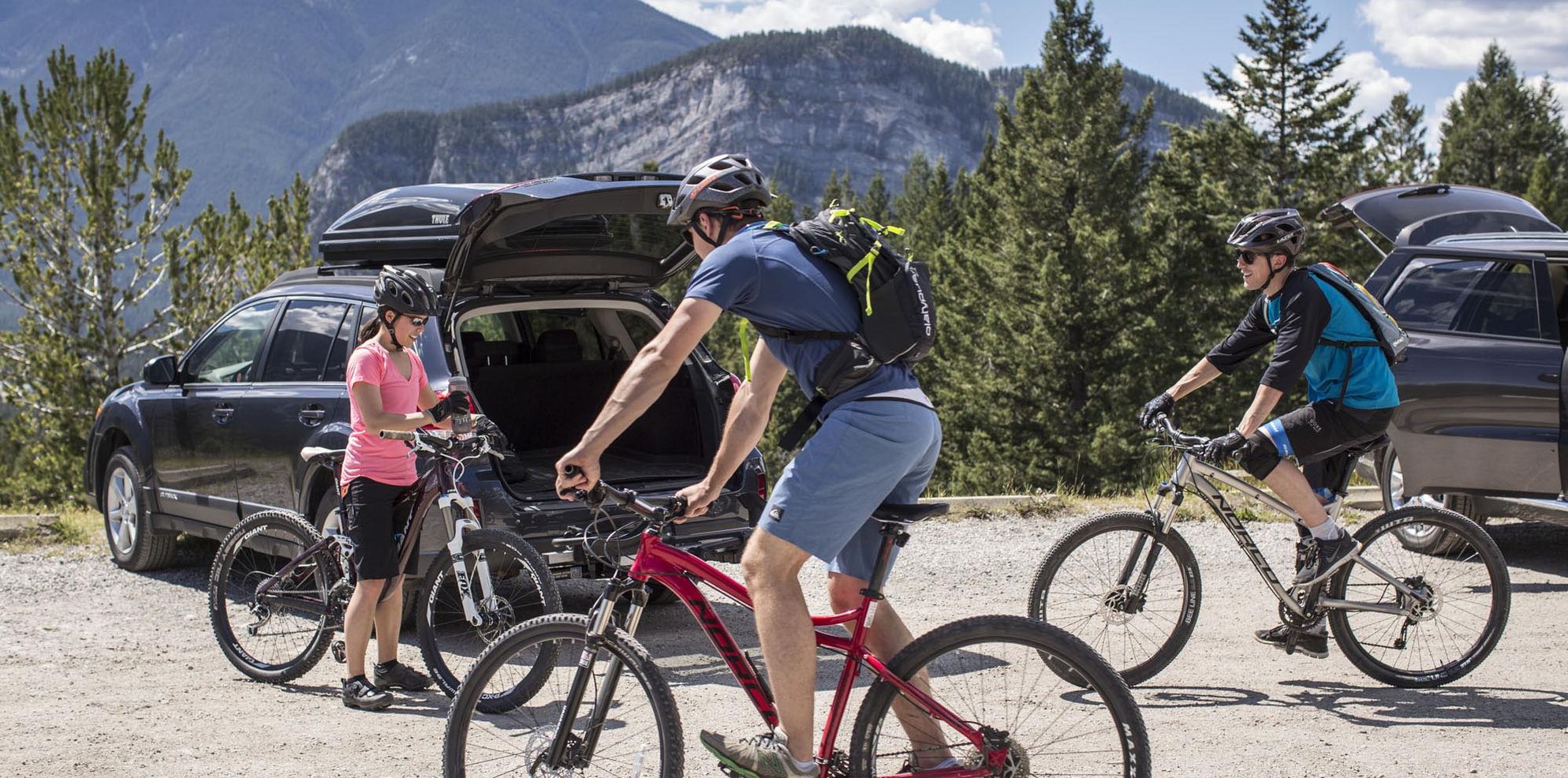 Biking Tunnel Mountain Banff National Park Noel Hendrickson