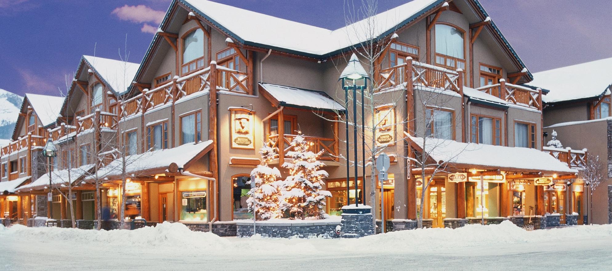 Brewster's Mountain Lodge in Winter