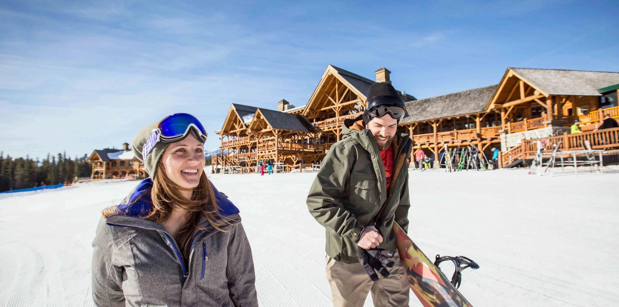 Ski, Snowboard, Lake Louise, Banff National Park
