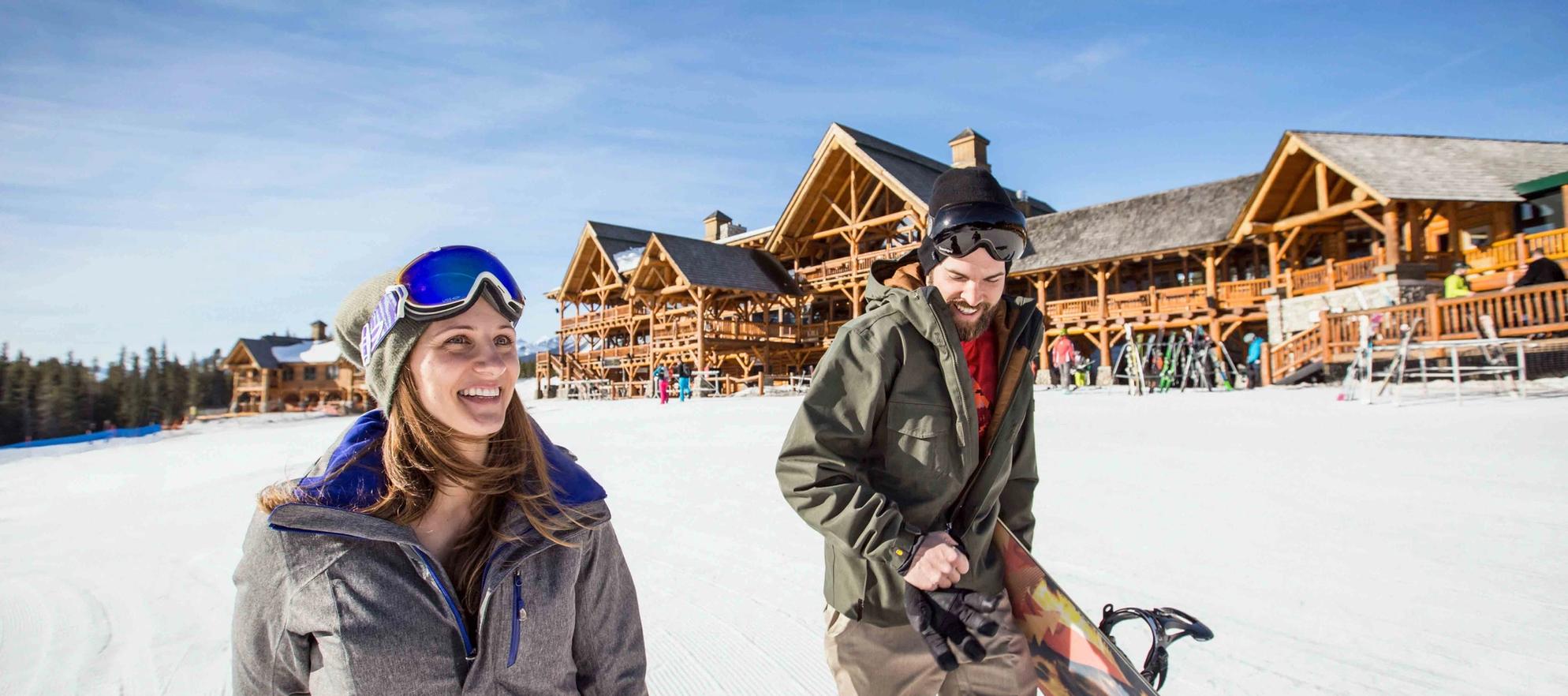 Ski, Snowboard, Lake Louise, Banff National Park