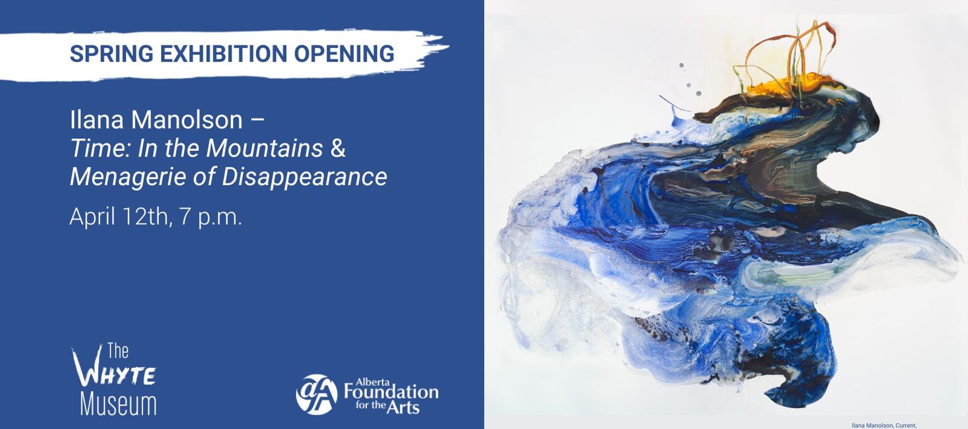 Spring Exhibition Opening! Ilana Manolson – Time: In the Mountains & Menagerie of Disappearance