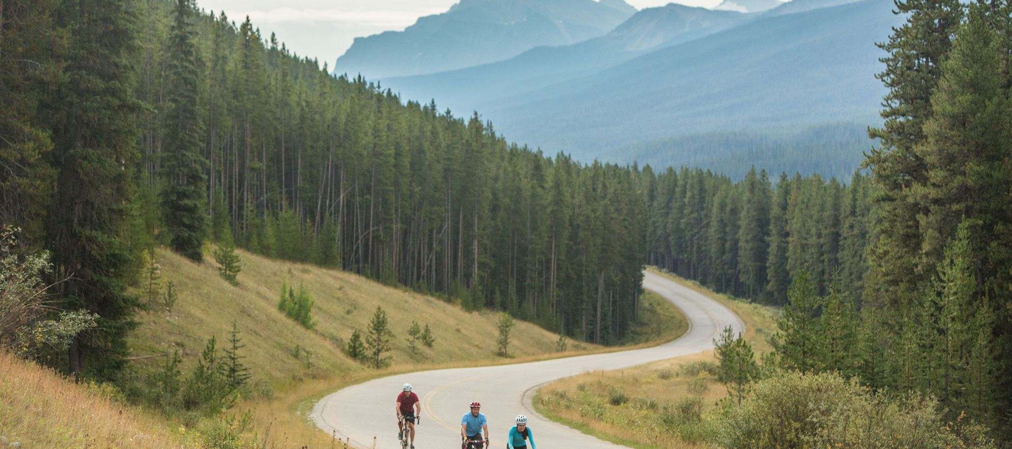 Road Cycling on the Bow Valley Parkway