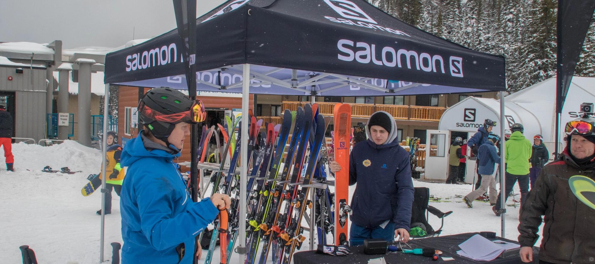 Salomon Demo Days at Banff Sunshine Village