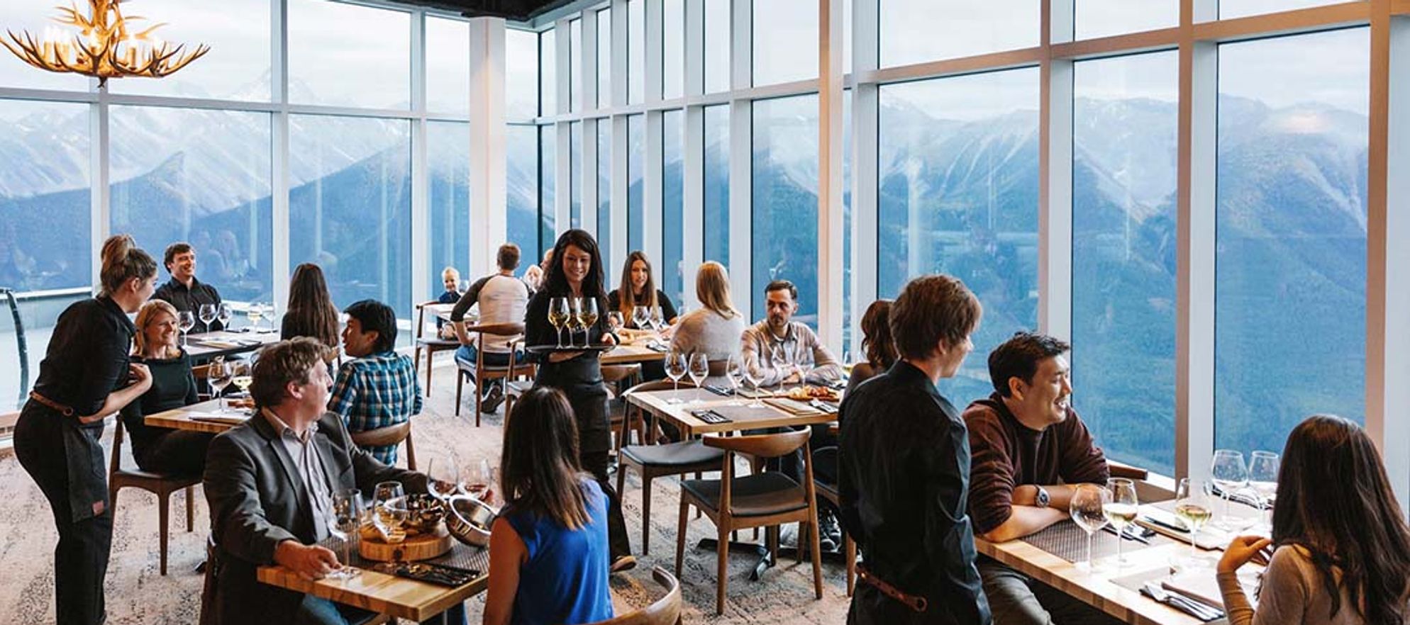 Eat Drink Sky Bistro Banff National Park