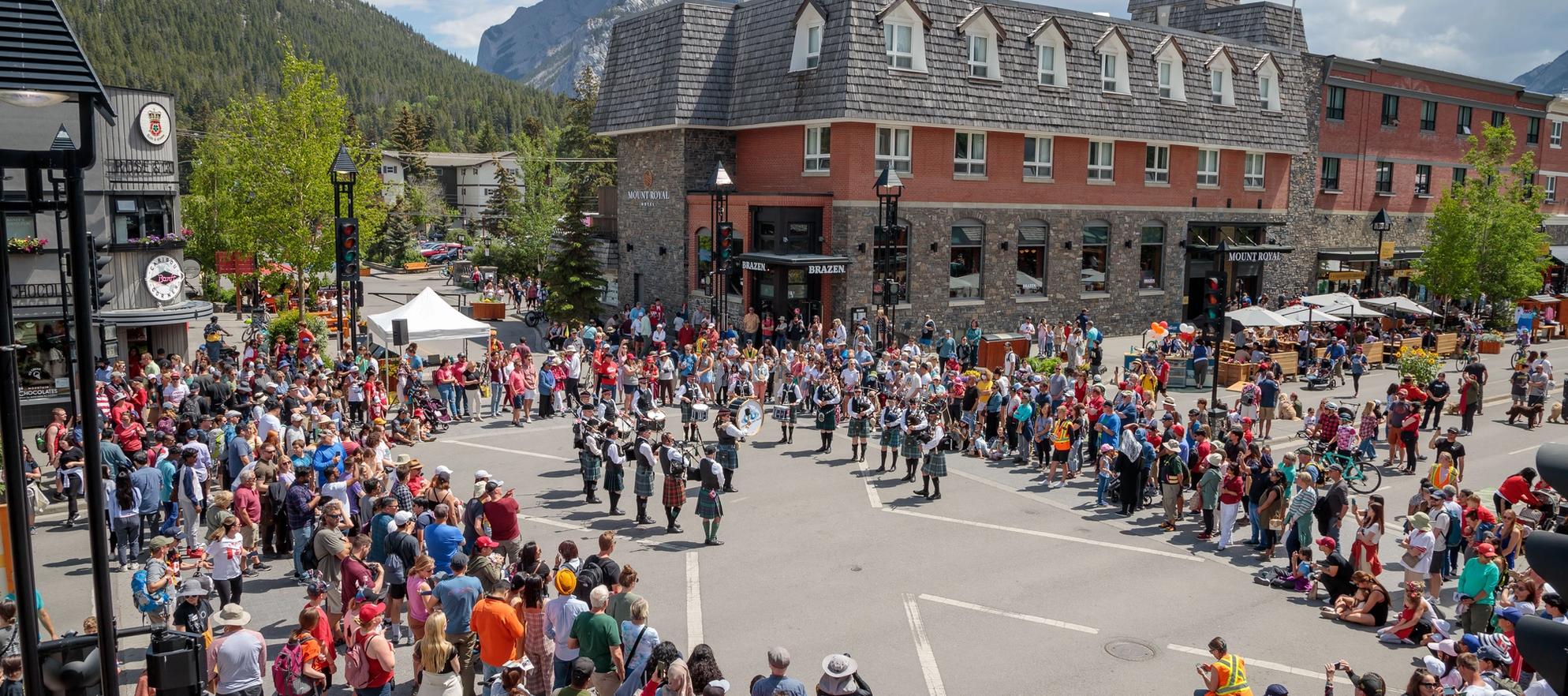 Canada Day in Banff