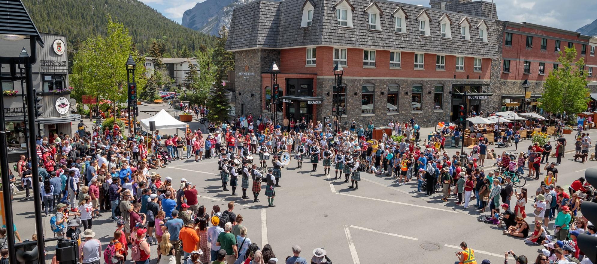 Town of Banff Canada Day Parade