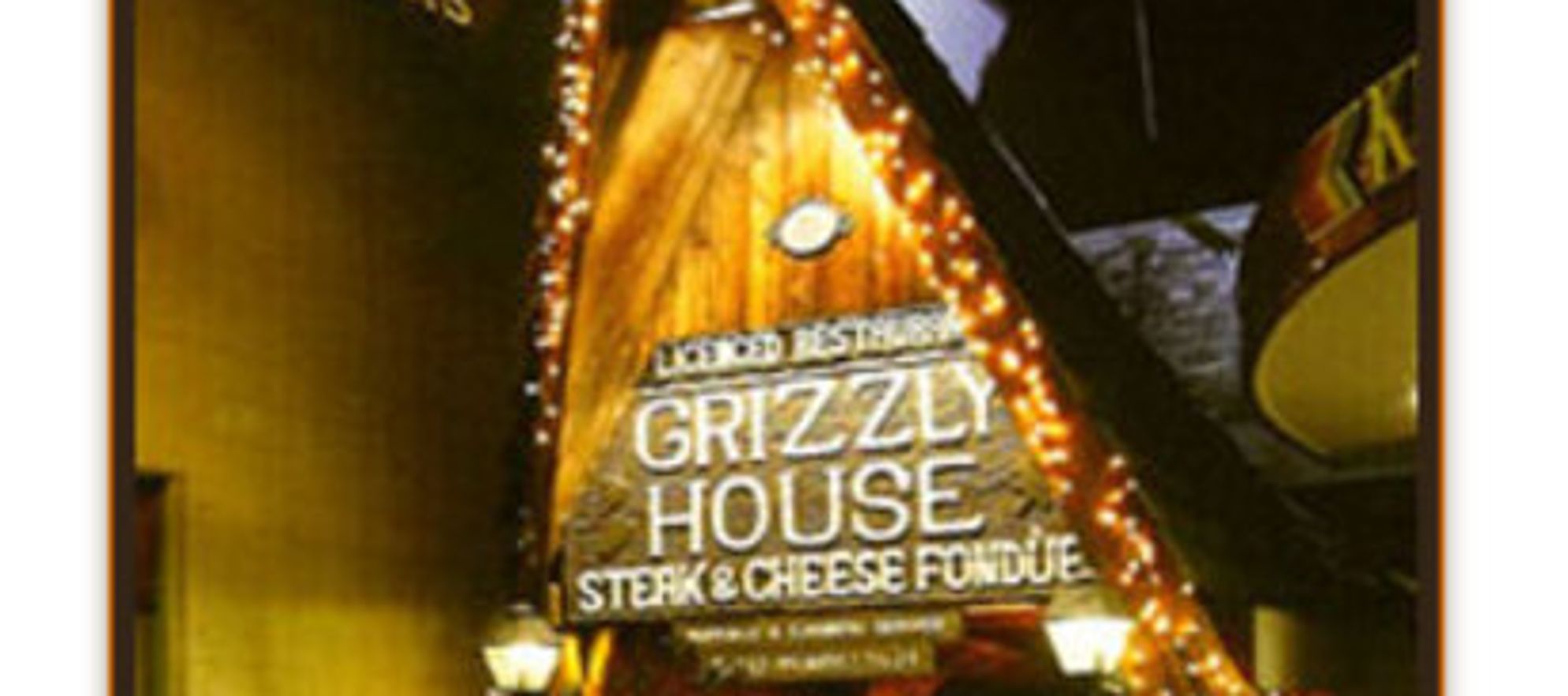 Banff Grizzly House Restaurant