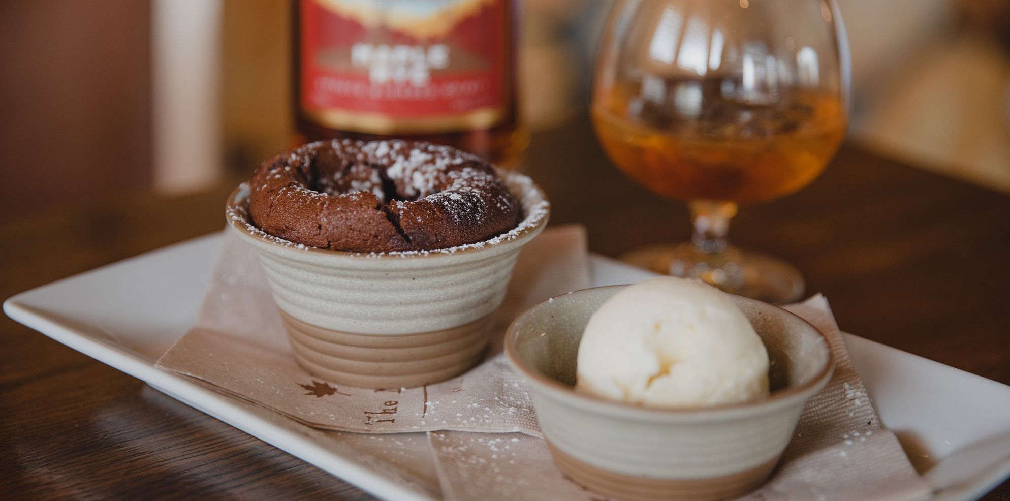 The Maple Leaf Chocolate Soufflé