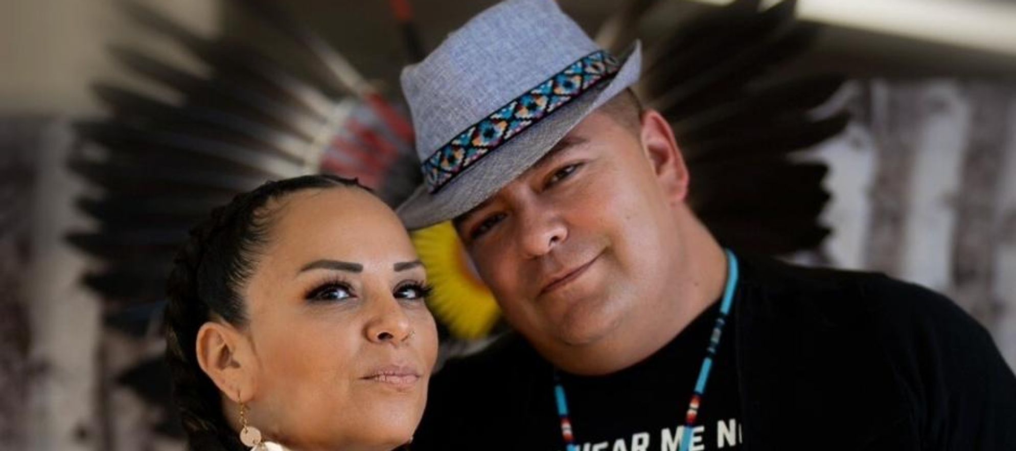 Joanna Gladue and Curtis Young. Image courtesy of the artists.