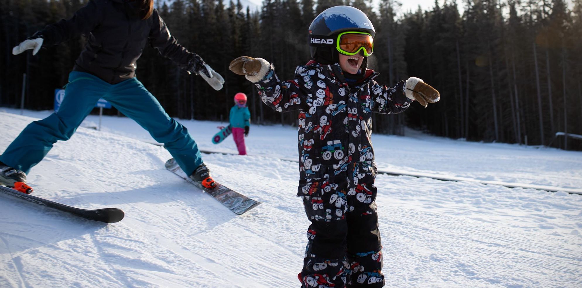 Lake Louise World Cup, Family Skiing, Banff National Park