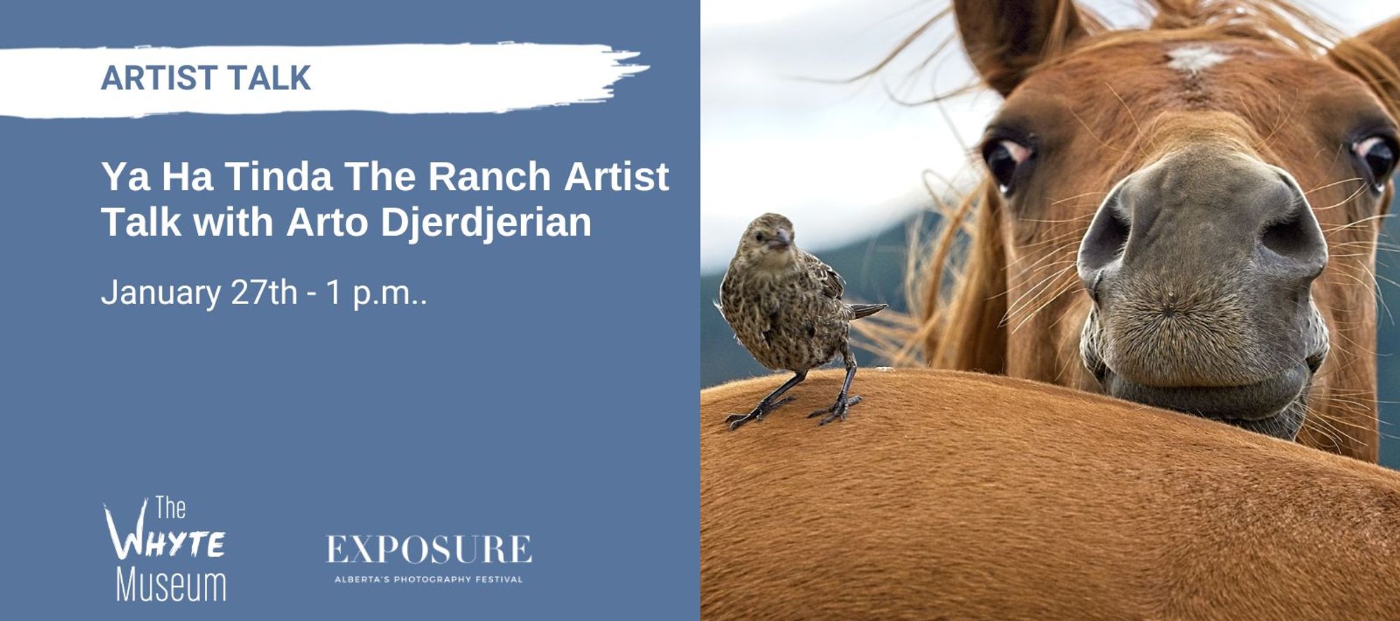  Ya Ha Tinda Ranch: Artist Talk with Arto Djerdjerian 