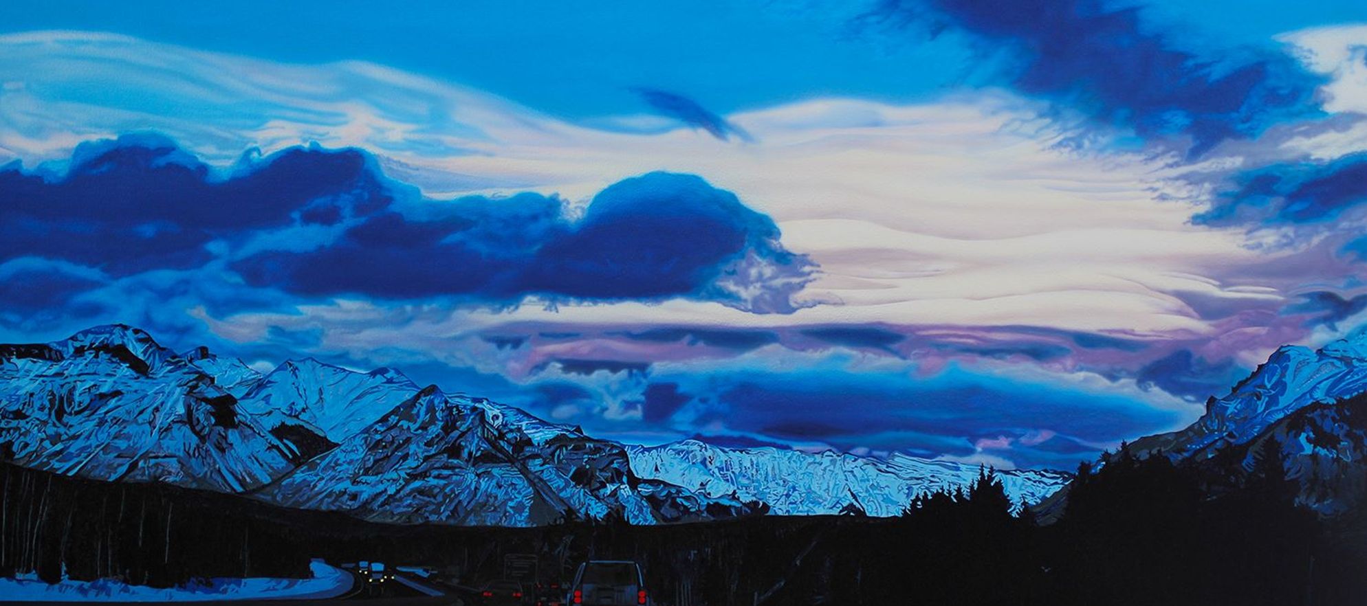 'Again I hear these waters...' paintings by Murray McDonnell