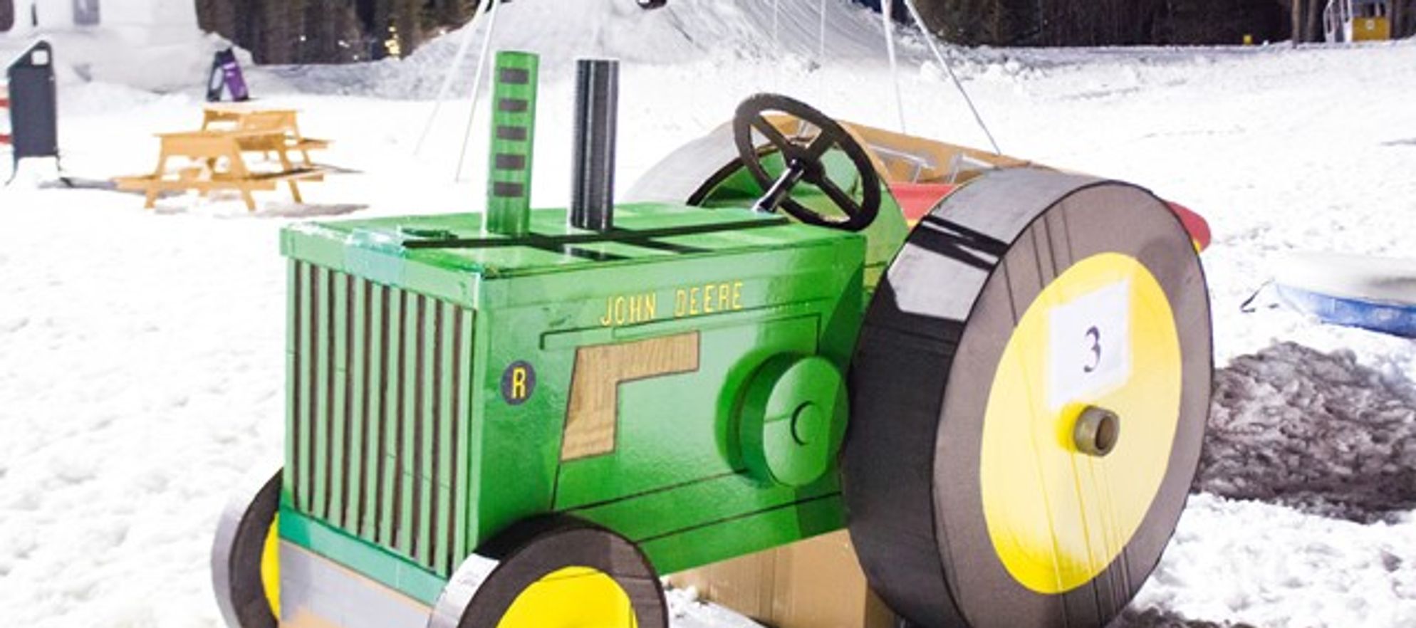 Cardboard Sled Derby