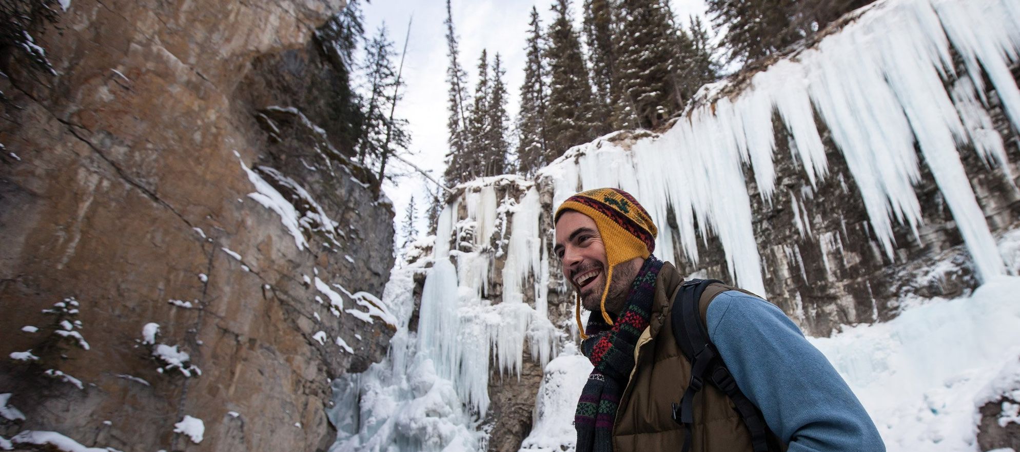 Johnston Canyon Fun