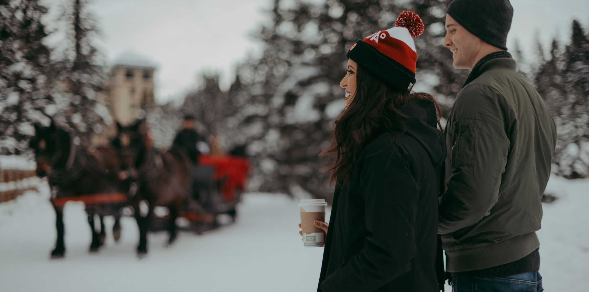Sleigh Ride, Lake Louise, Banff National Park