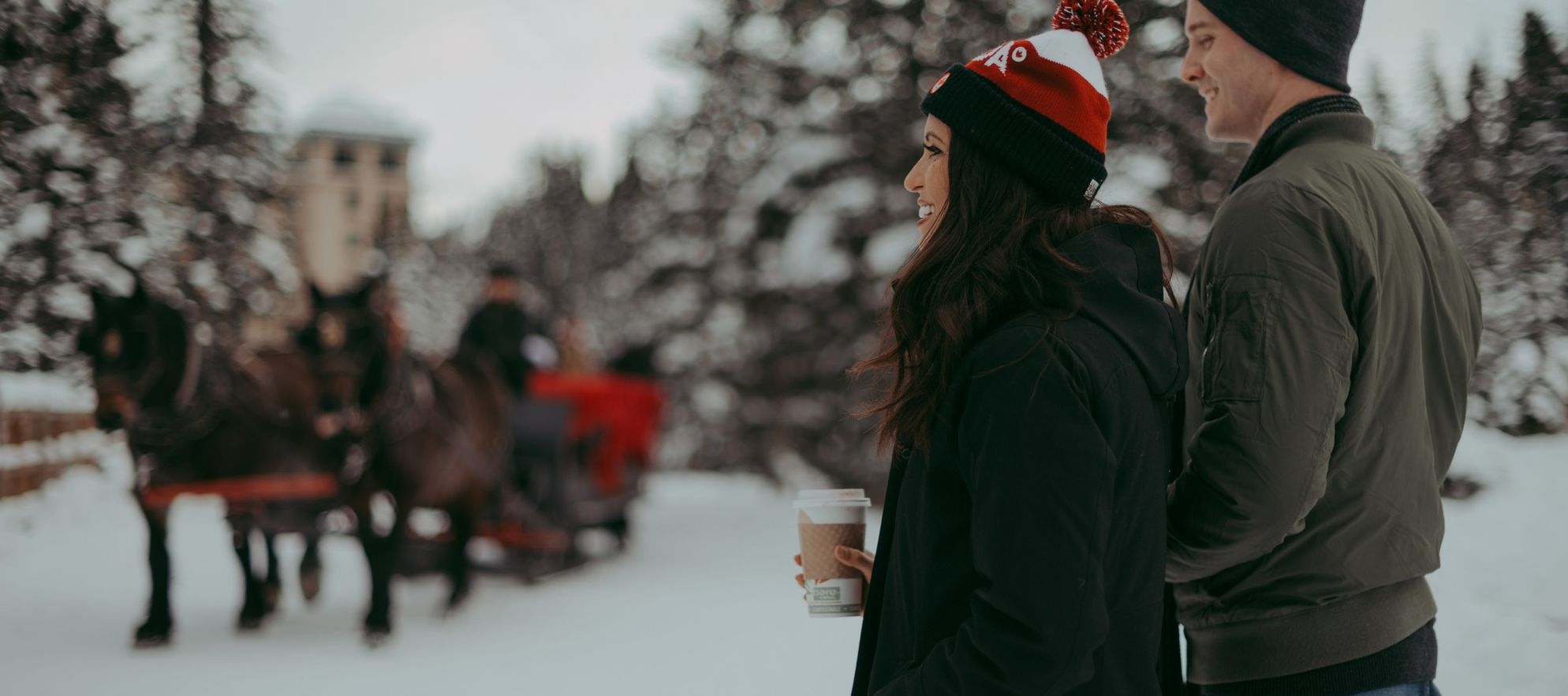 Sleigh Ride, Lake Louise, Banff National Park