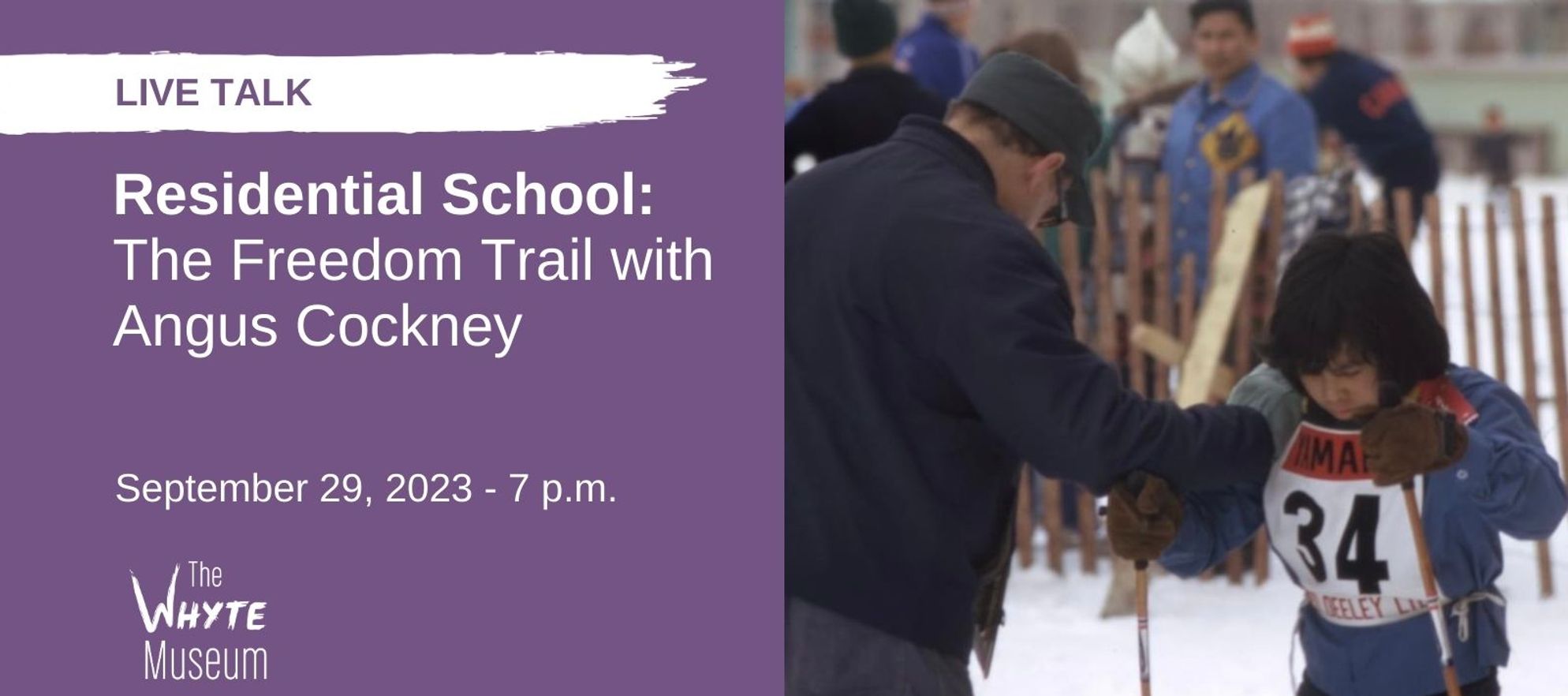 Residential School: The Freedom Trail with Angus Cockney 