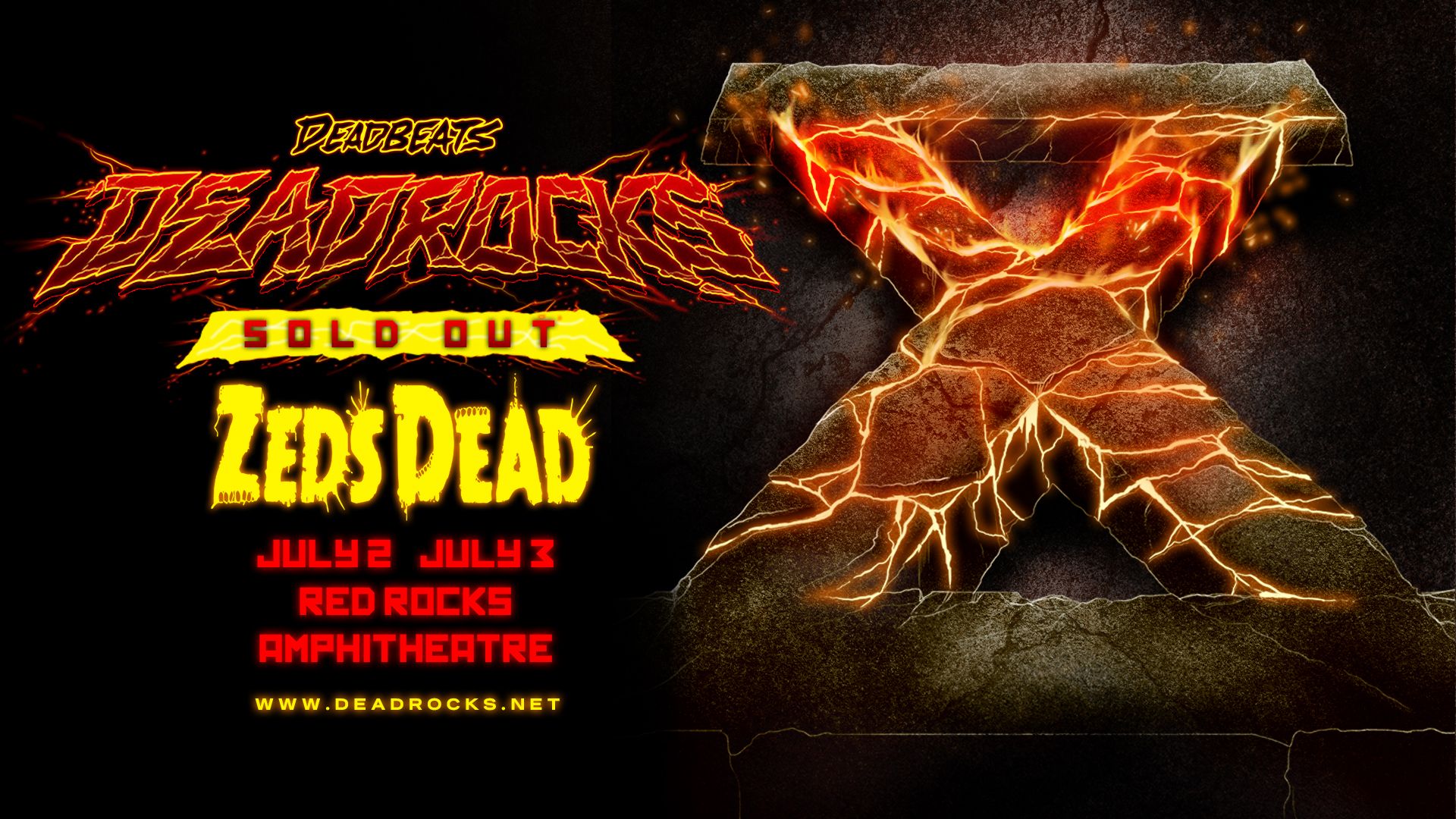 DEADROCKS X | JULY 2 - 3 2024 | RED ROCKS