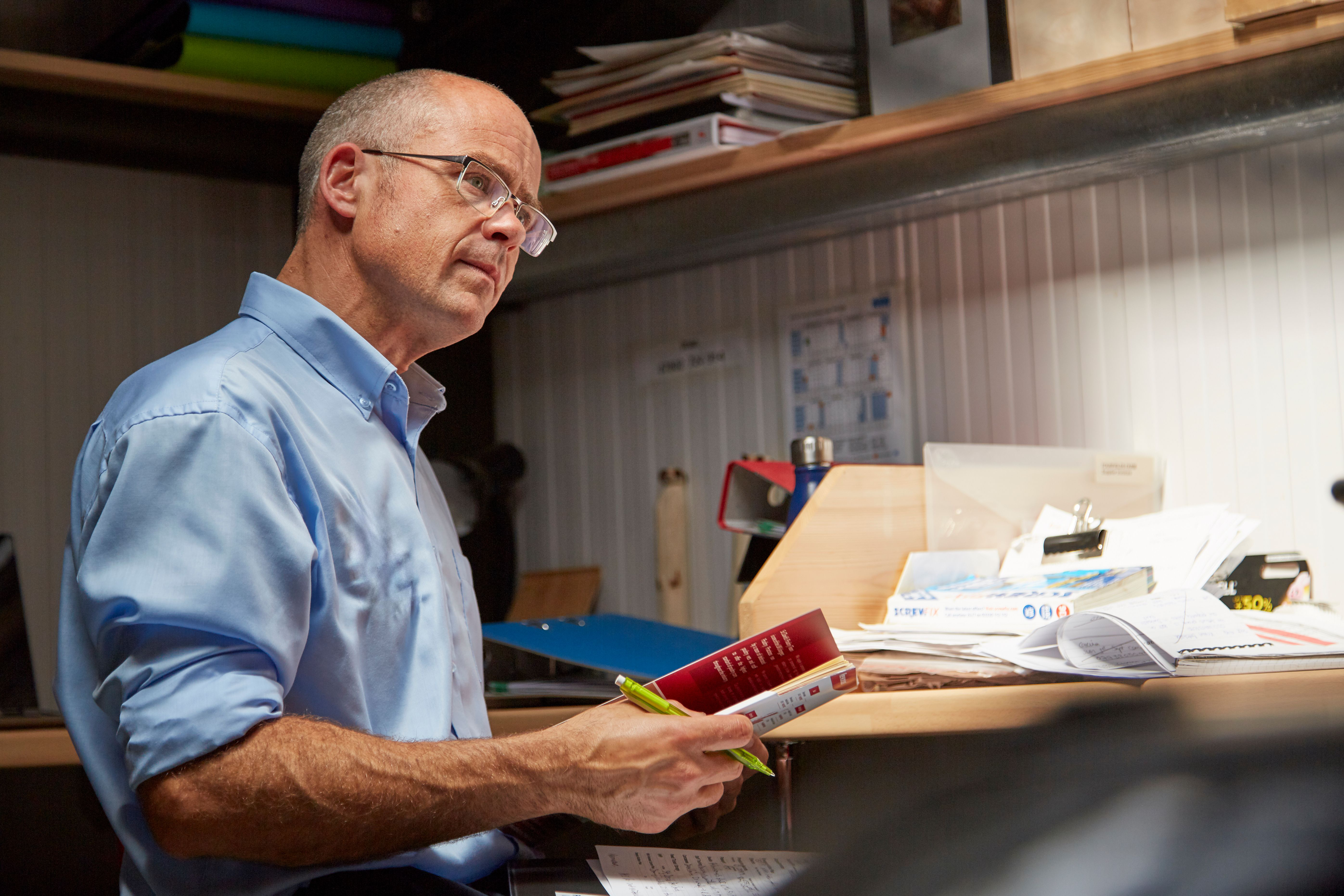 RSPCA Assured assessor with documents