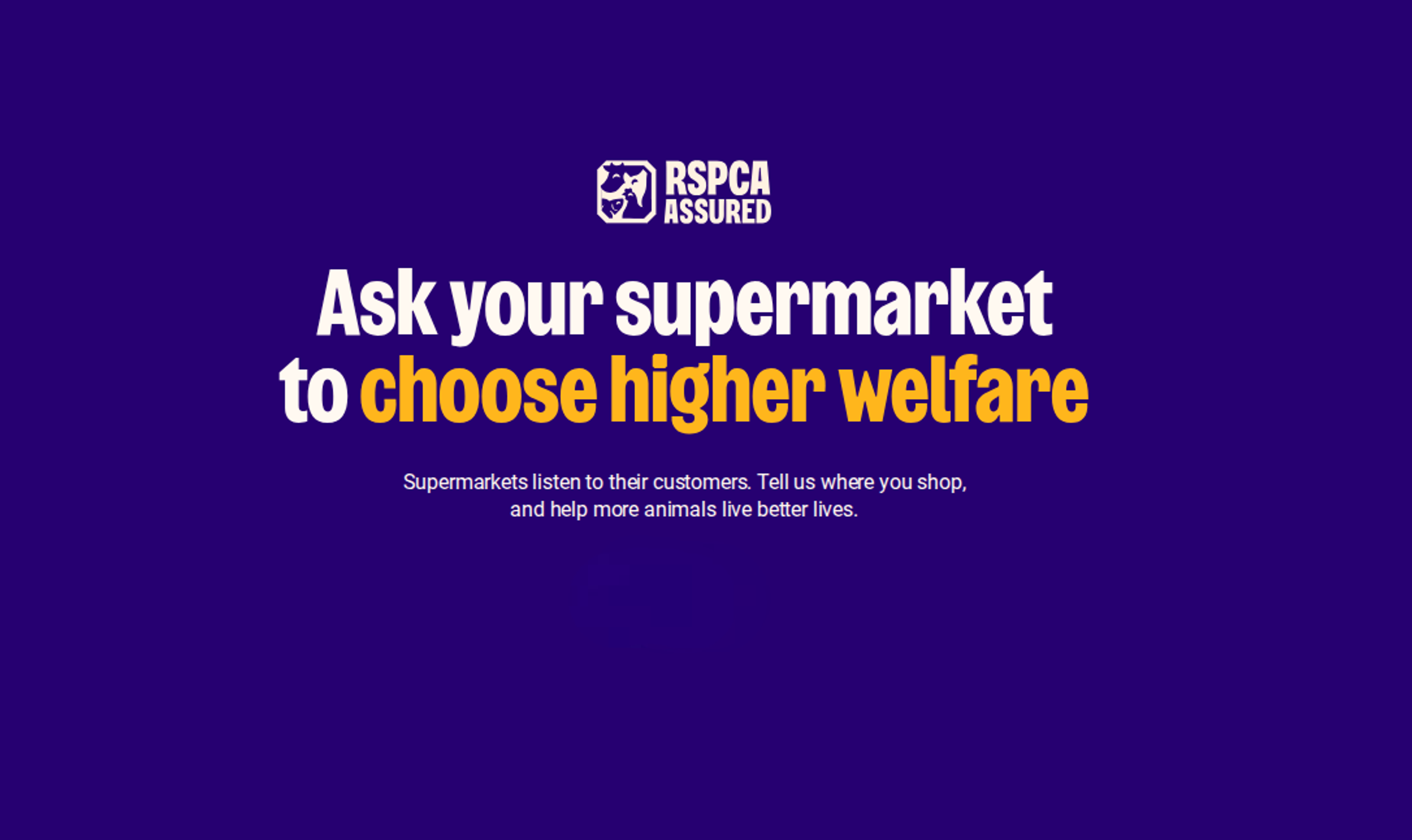 Ask your supermarket