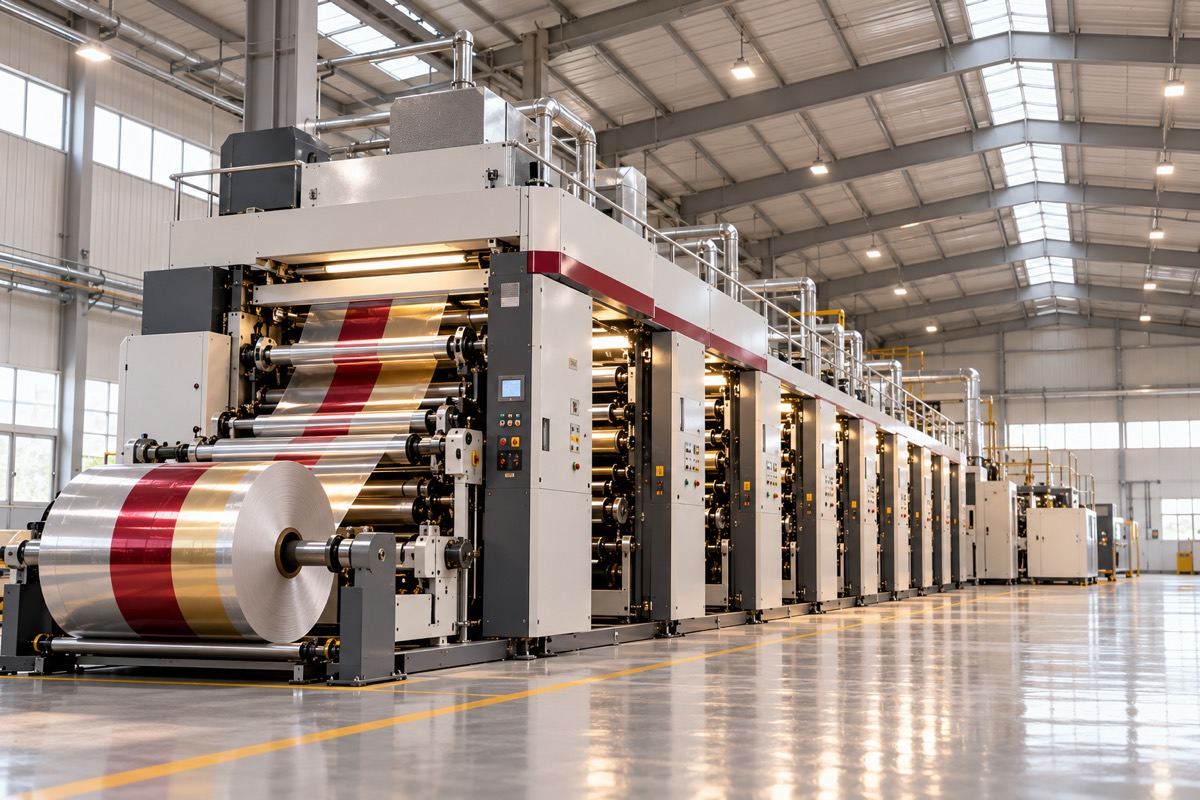 A long press installed in a new factory hall