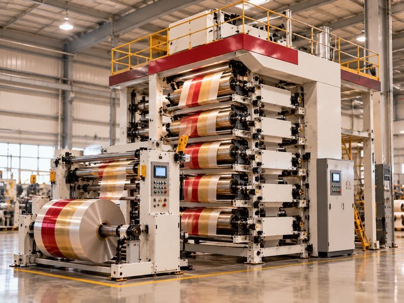 6 colour flexo machine
