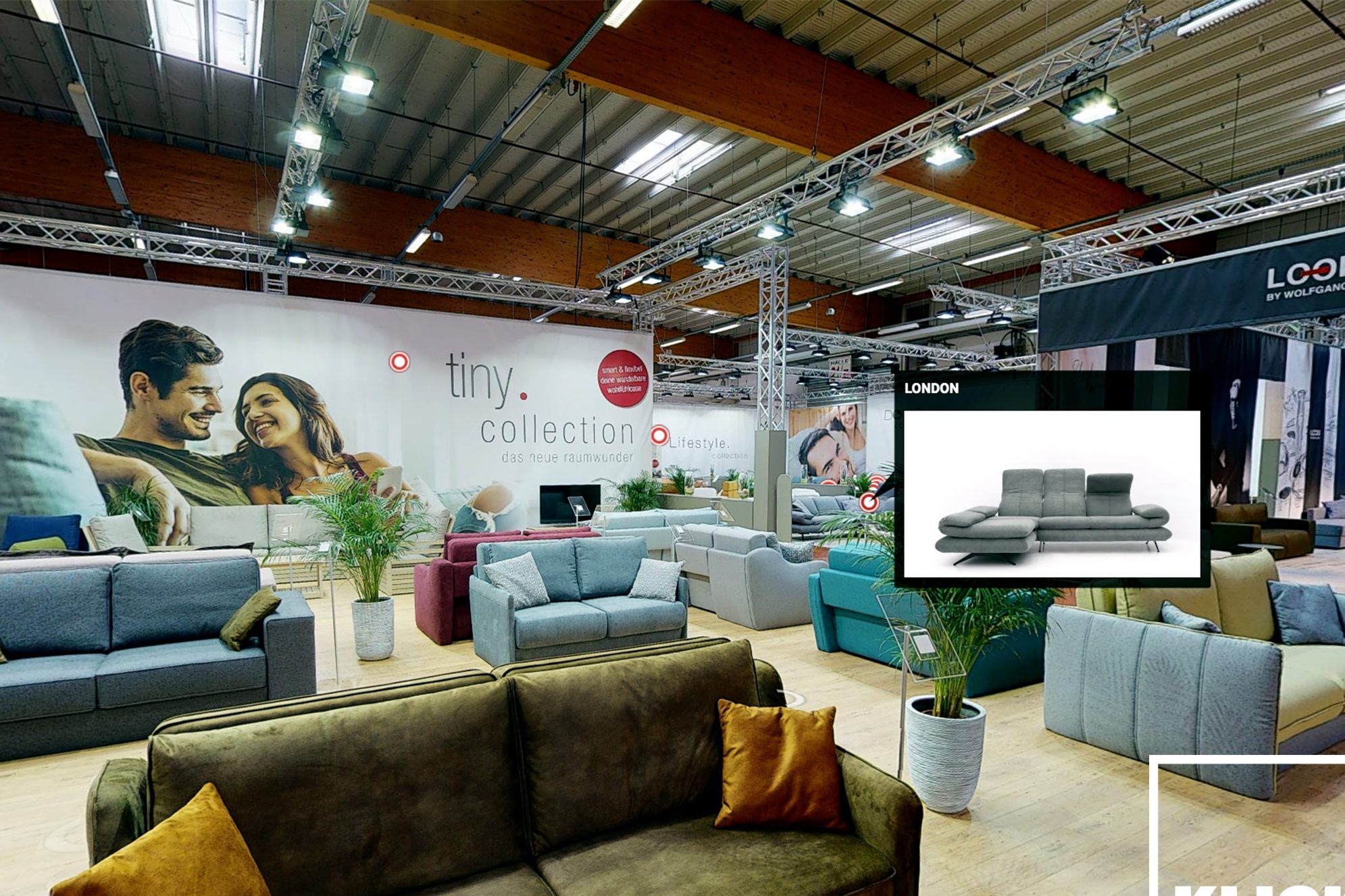 360 Grad Scan - Messestand Domo