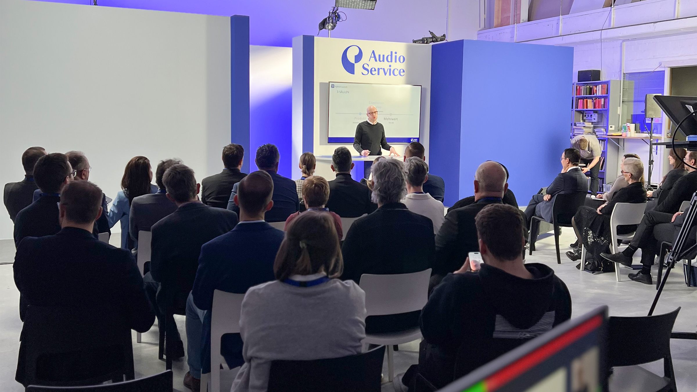 Audio Service Launch Event Streaming