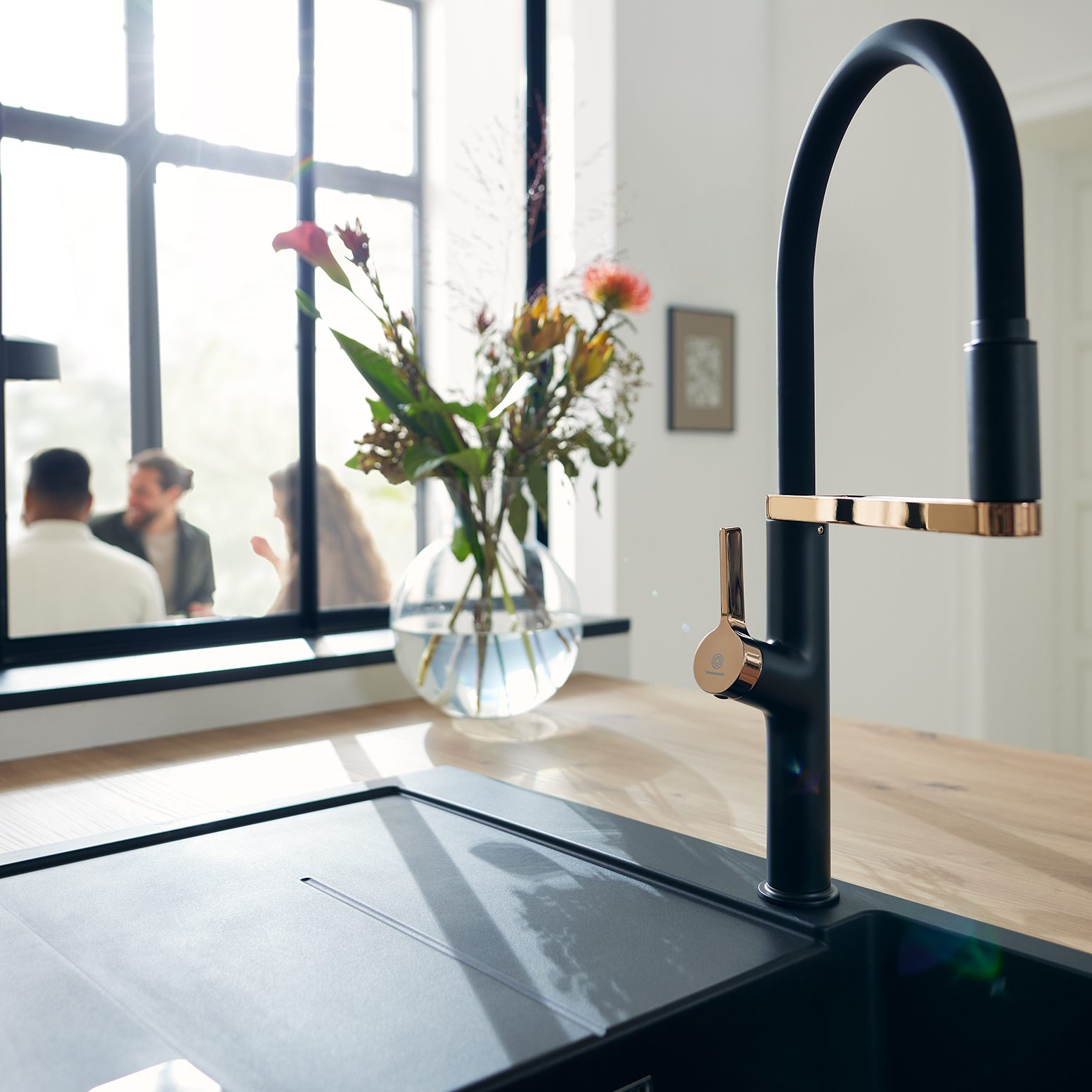 Wasserwerk amerikanischer Markt Detailaufnahme