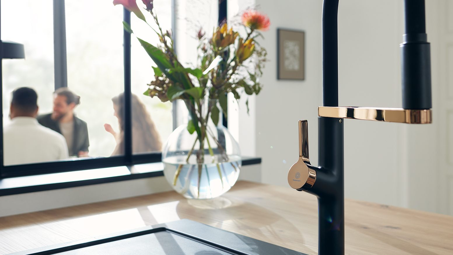 Wasserwerk amerikanischer Markt Detailaufnahme