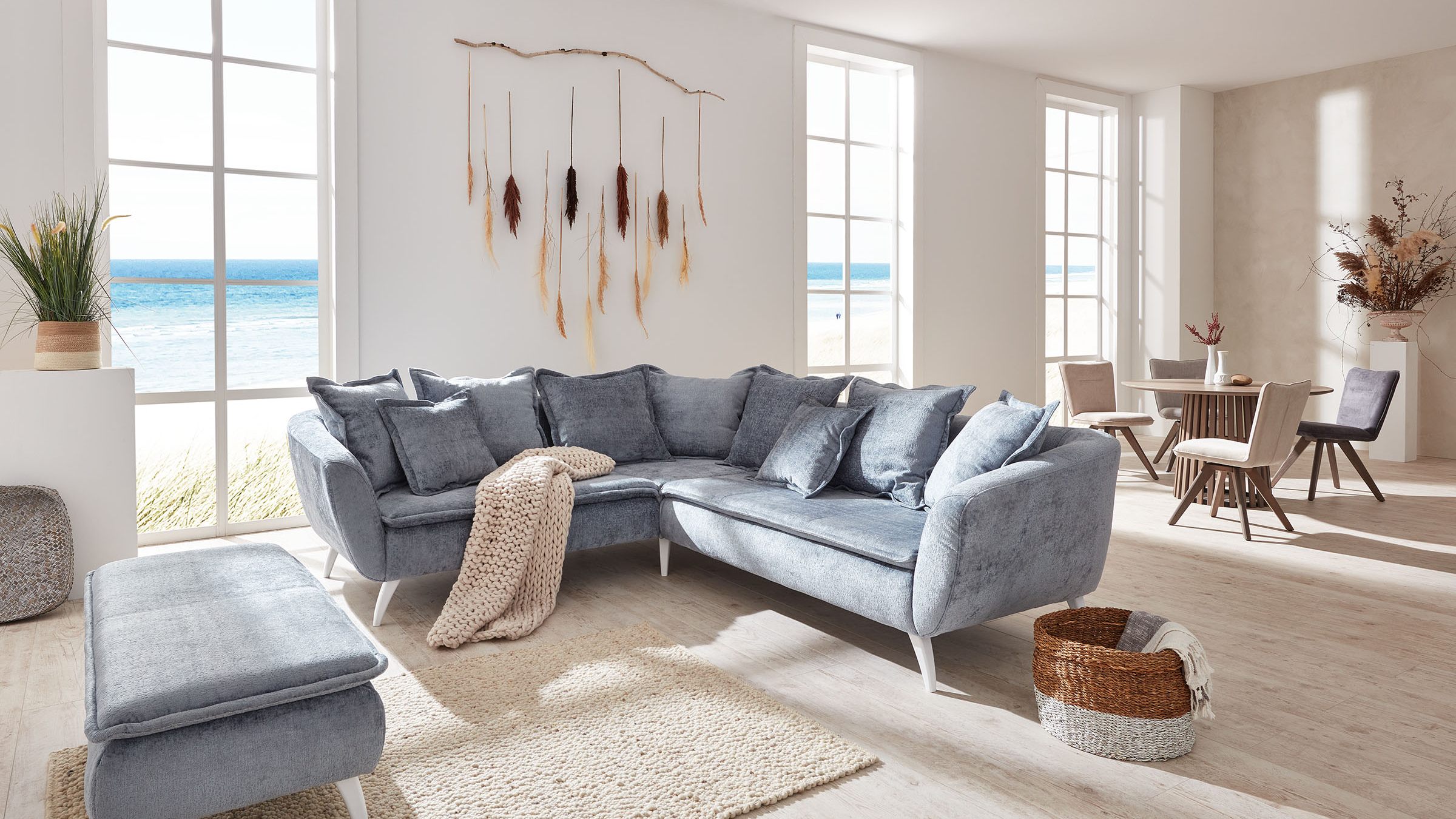Ostermann Sansibar Shooting Strandhaus Wohnzimmer