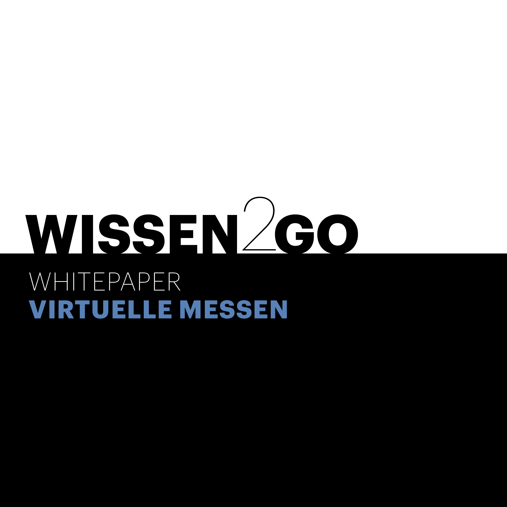 Mockup Whitepaper virtuelle Messen Wissen2go