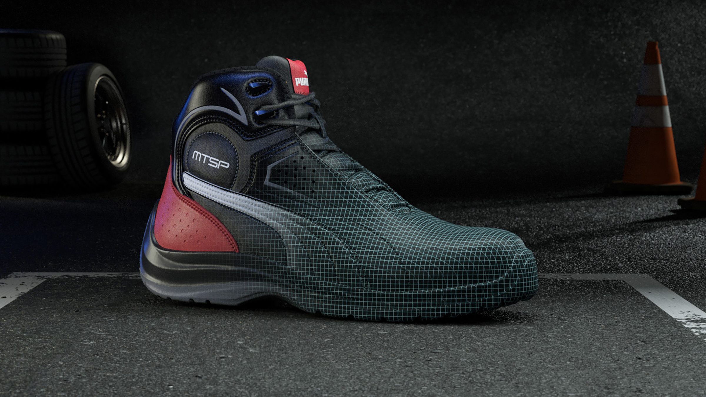 Ein sportlicher Auftritt für Puma Safety 3D Animation