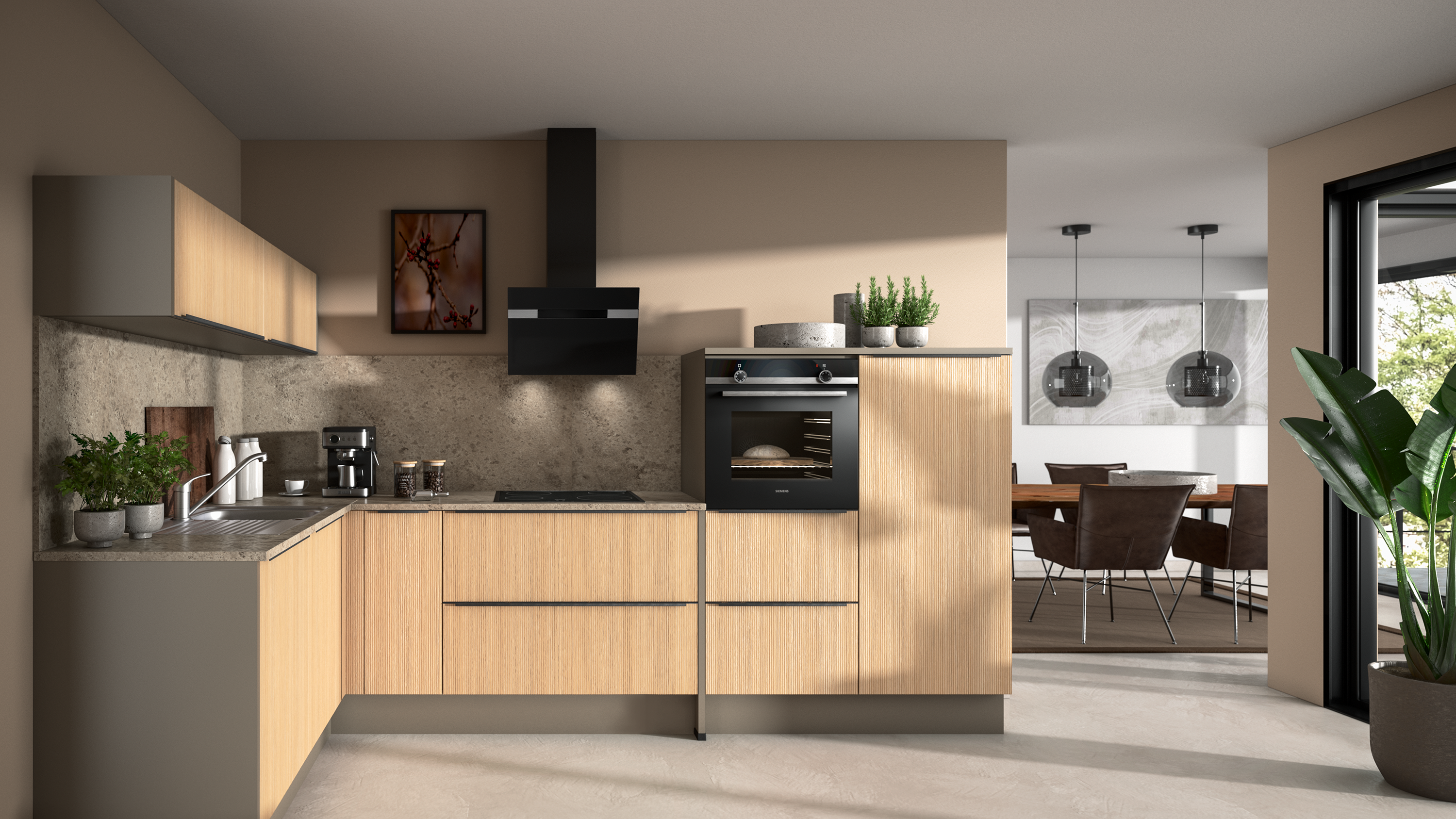 GCI-generierte Küchen für Bauformat