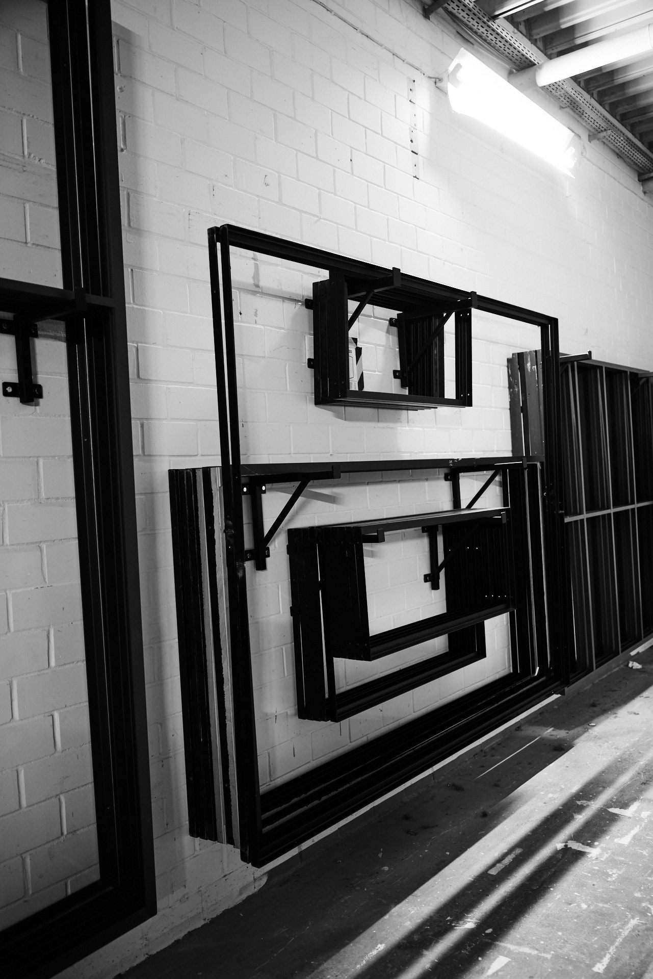Rahmenmodule als Fenster als modulares Bauteil