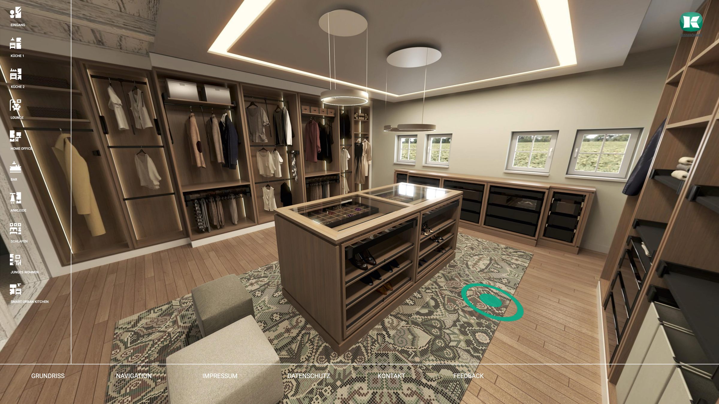 Virtuelle Messe Kesseböhmer Showroom