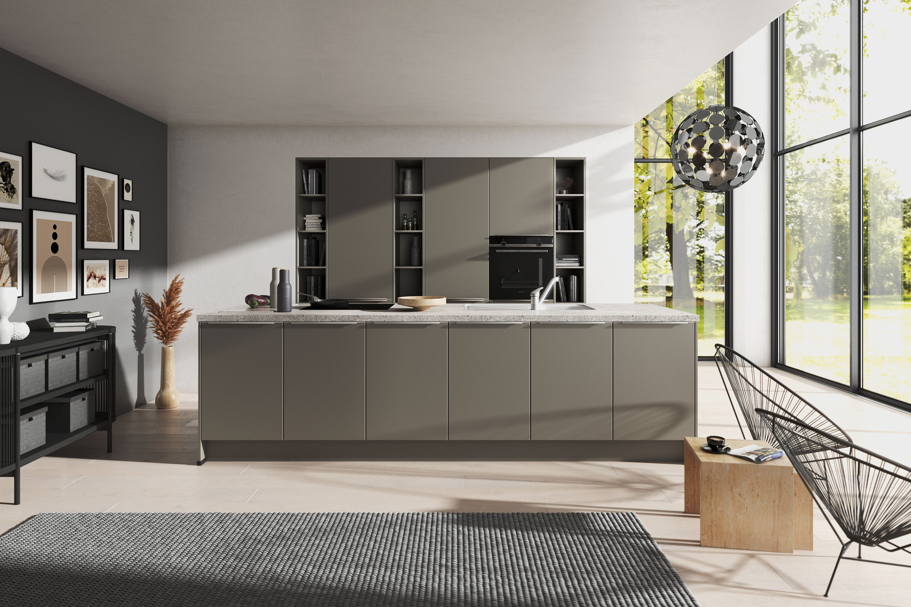 CGI Küchenproduktion für Bauformat