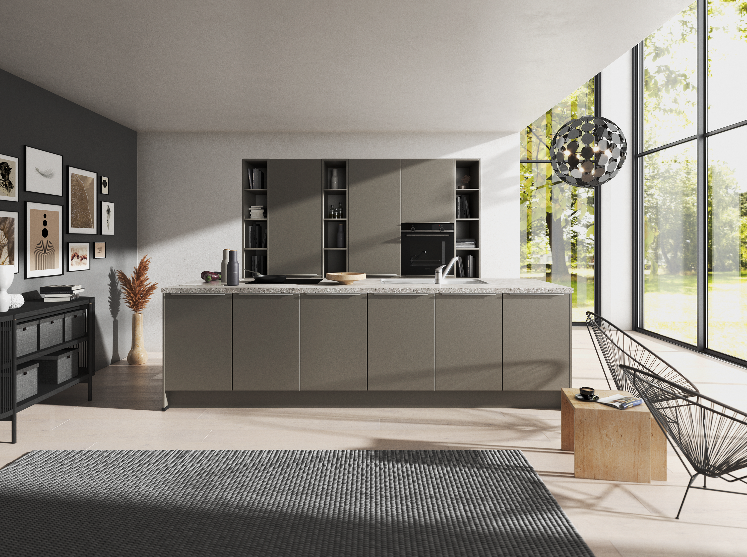 CGI Küchenproduktion für Bauformat